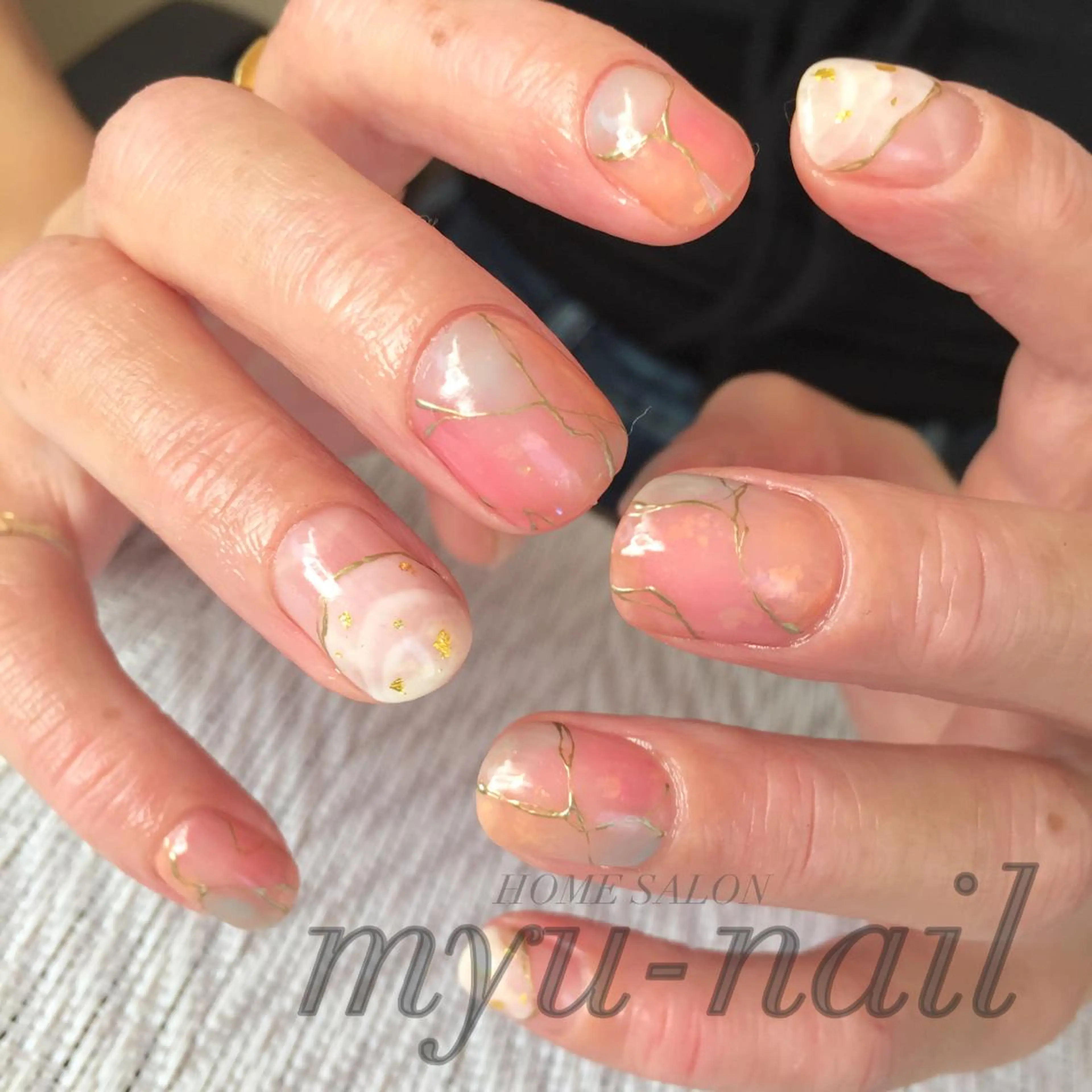 ネイル ハンドネイル ホームサロン myu-nailのネイルデザイン