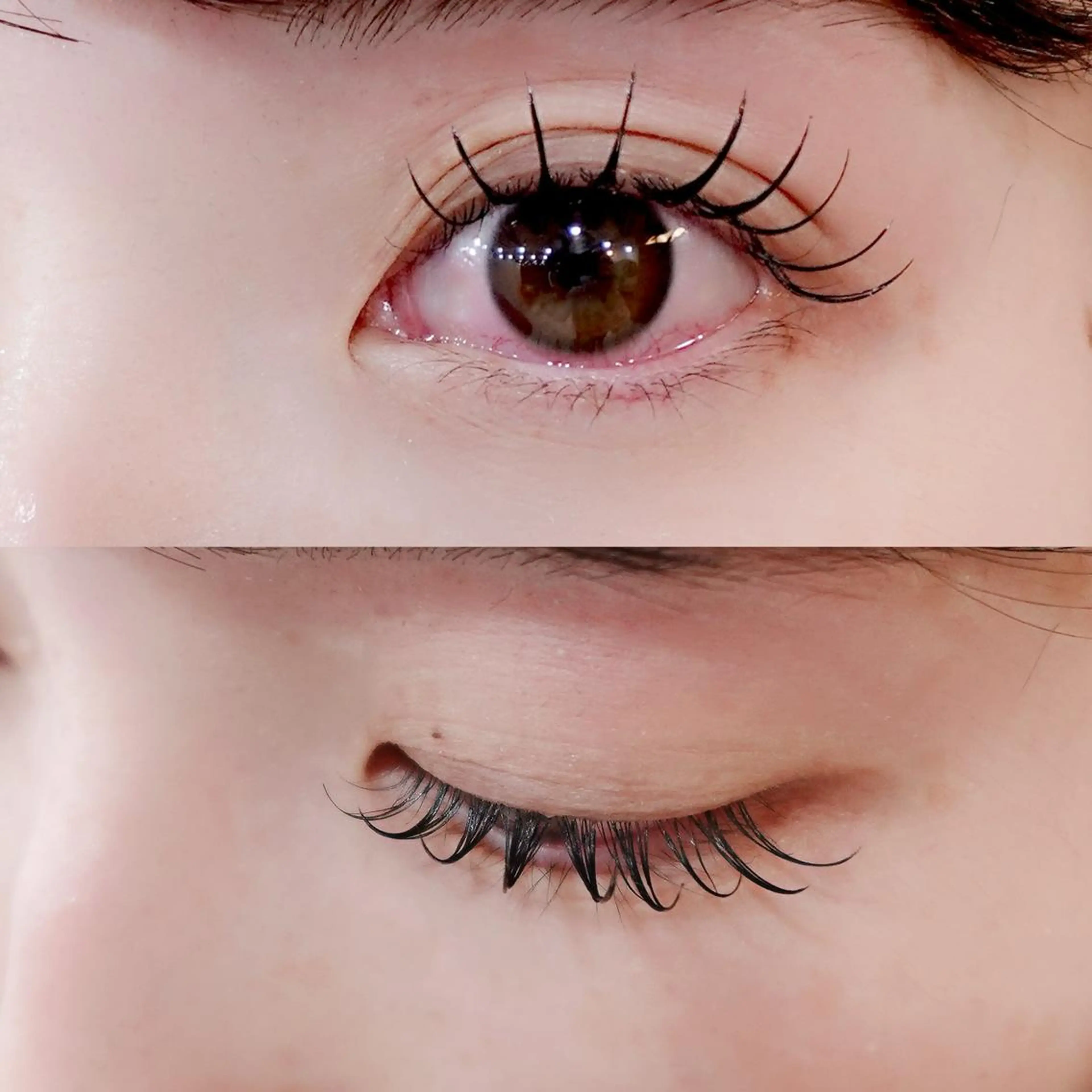 マツエク・マツパ F room UMEDAのマツエク・マツパデザイン