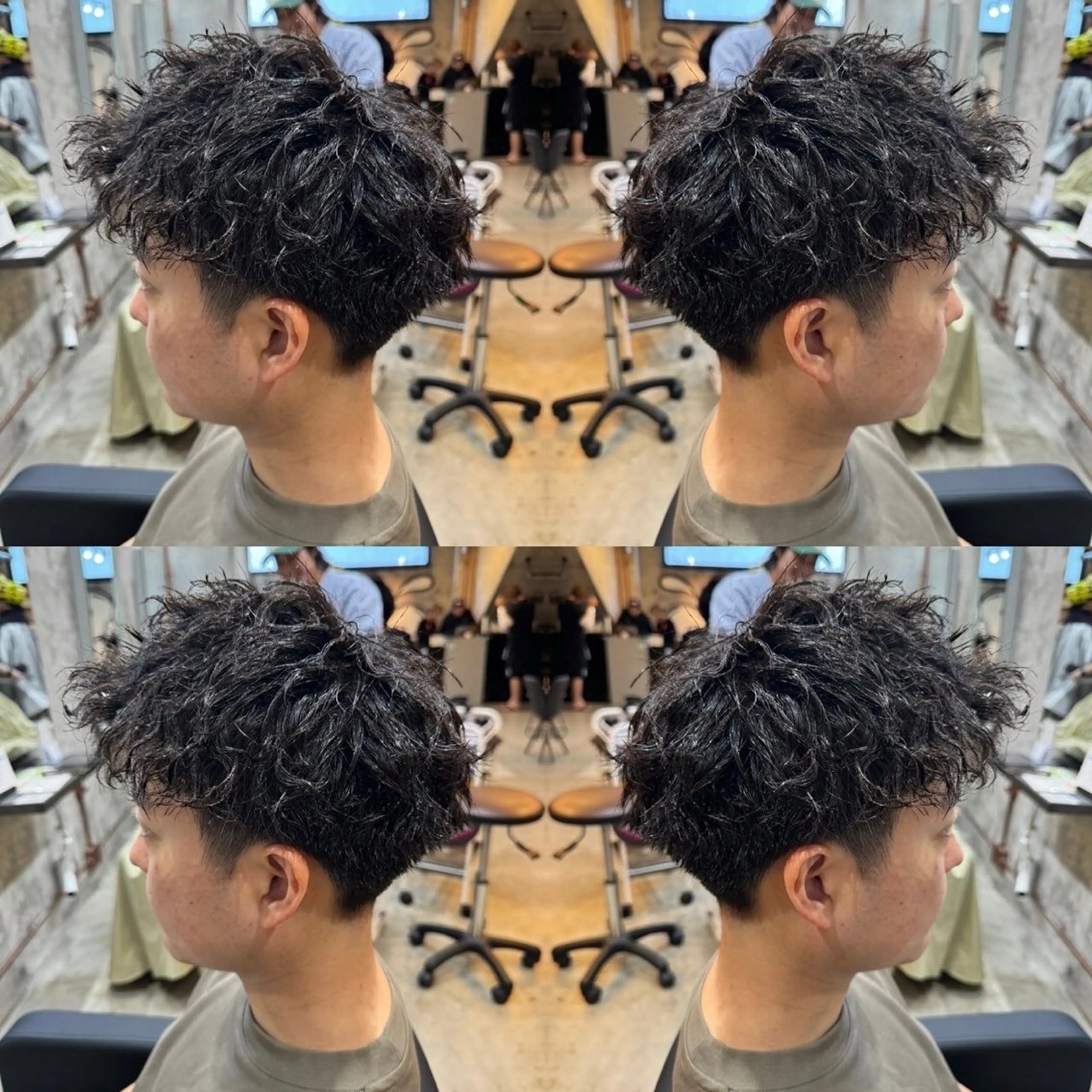 🔥minimo限定🔥メンズカット＋ツイストパーマの写真