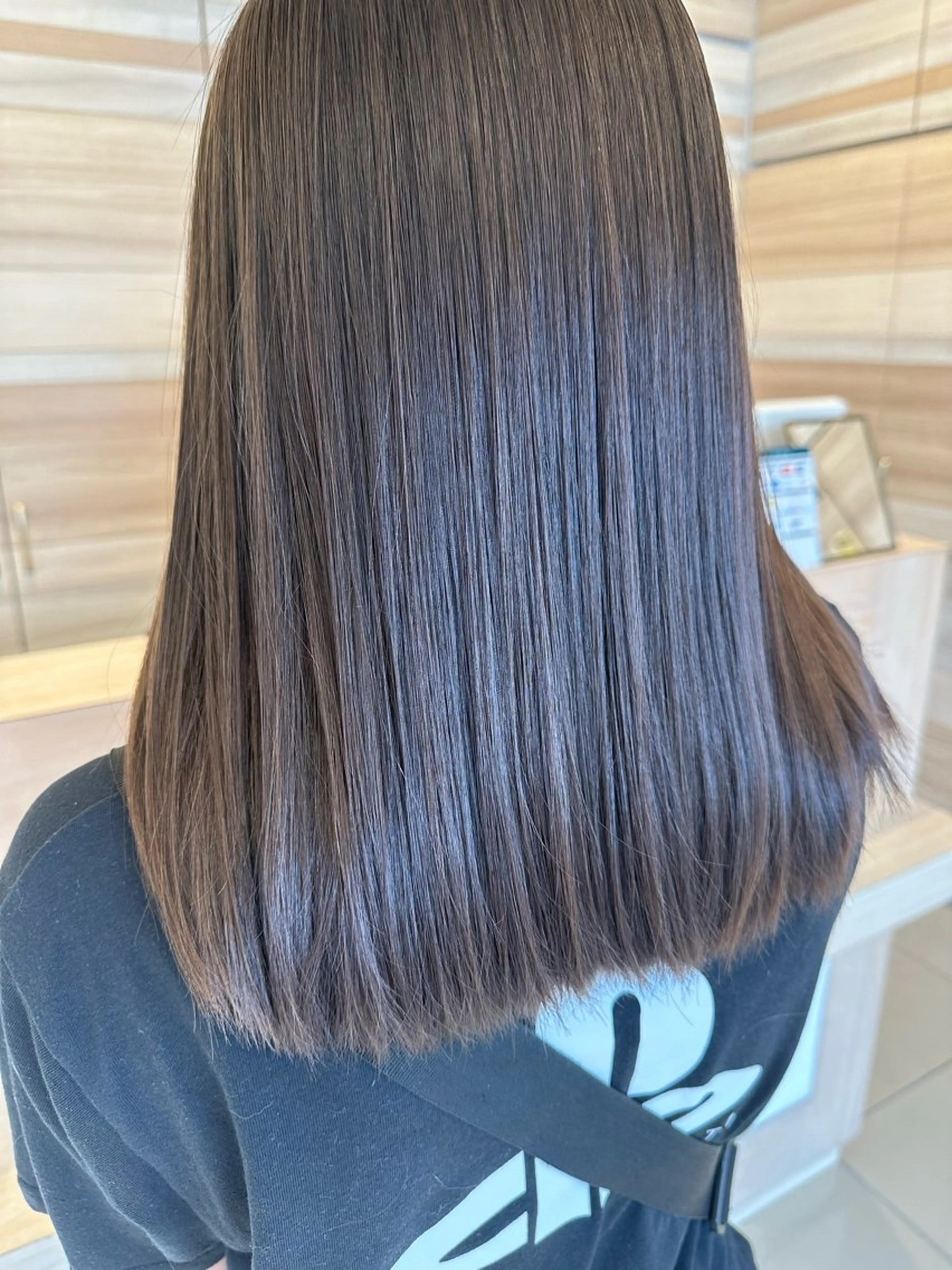 レディースカット+前髪縮毛矯正🧚🏻💚の写真