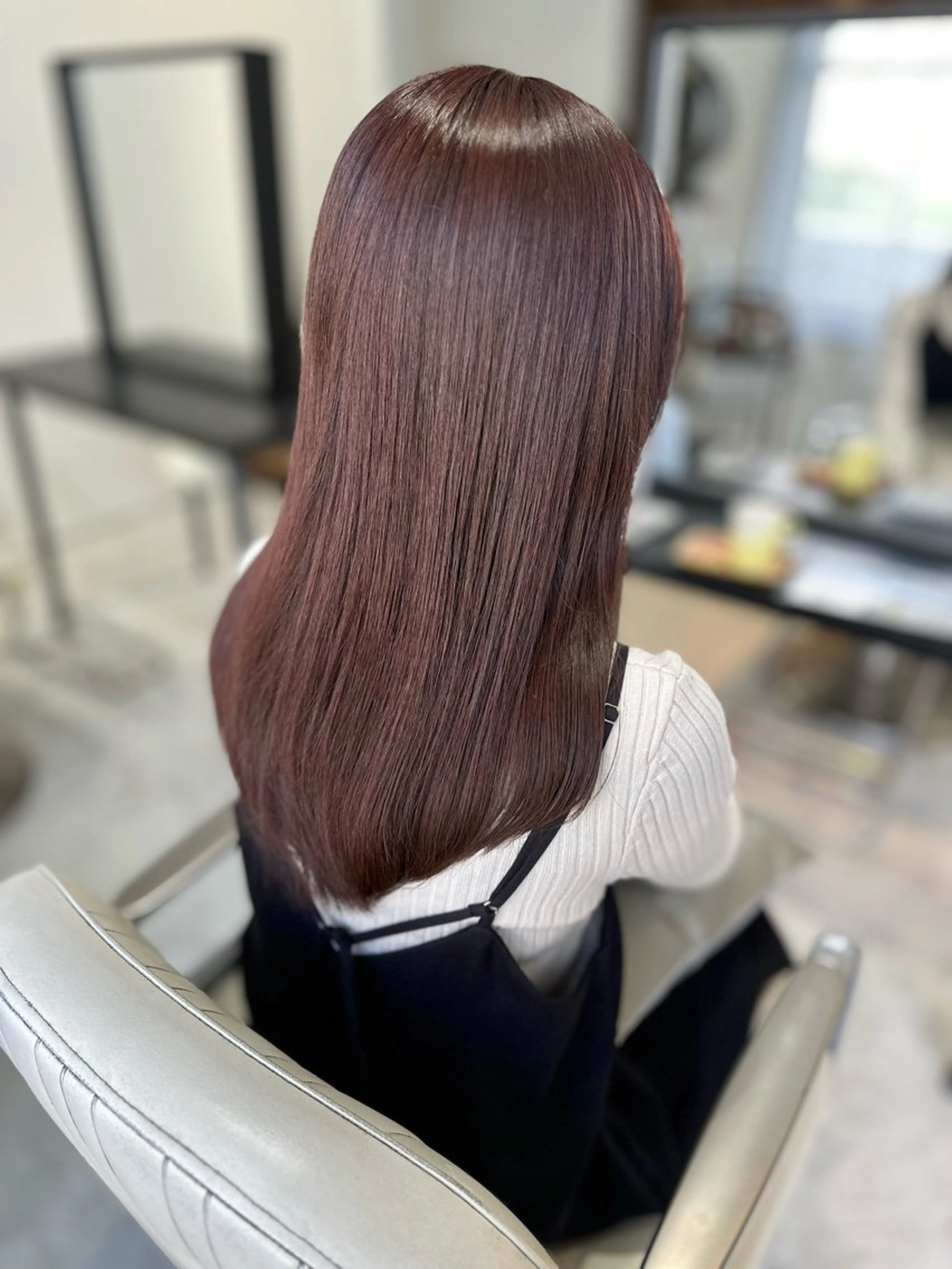 ロング カラー ピンクカラー 髪質改善 縮毛矯正 トリートメント ORL’MENT所属・髪質改善ストレート オルメントのヘアスタイル