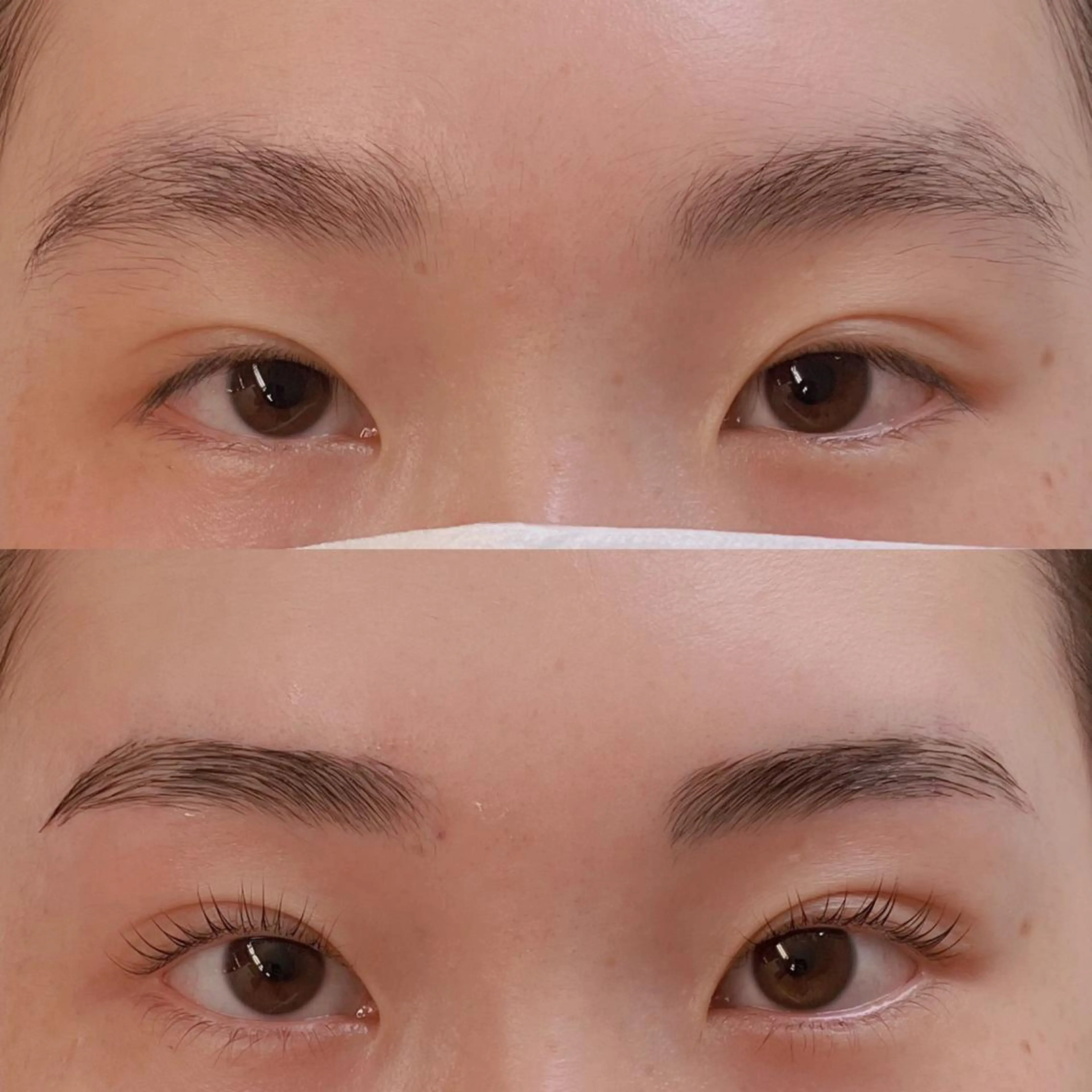 マツエク・マツパ アイブロウ 一重×まつ毛パーマ フジ ワラのマツエク・マツパデザイン