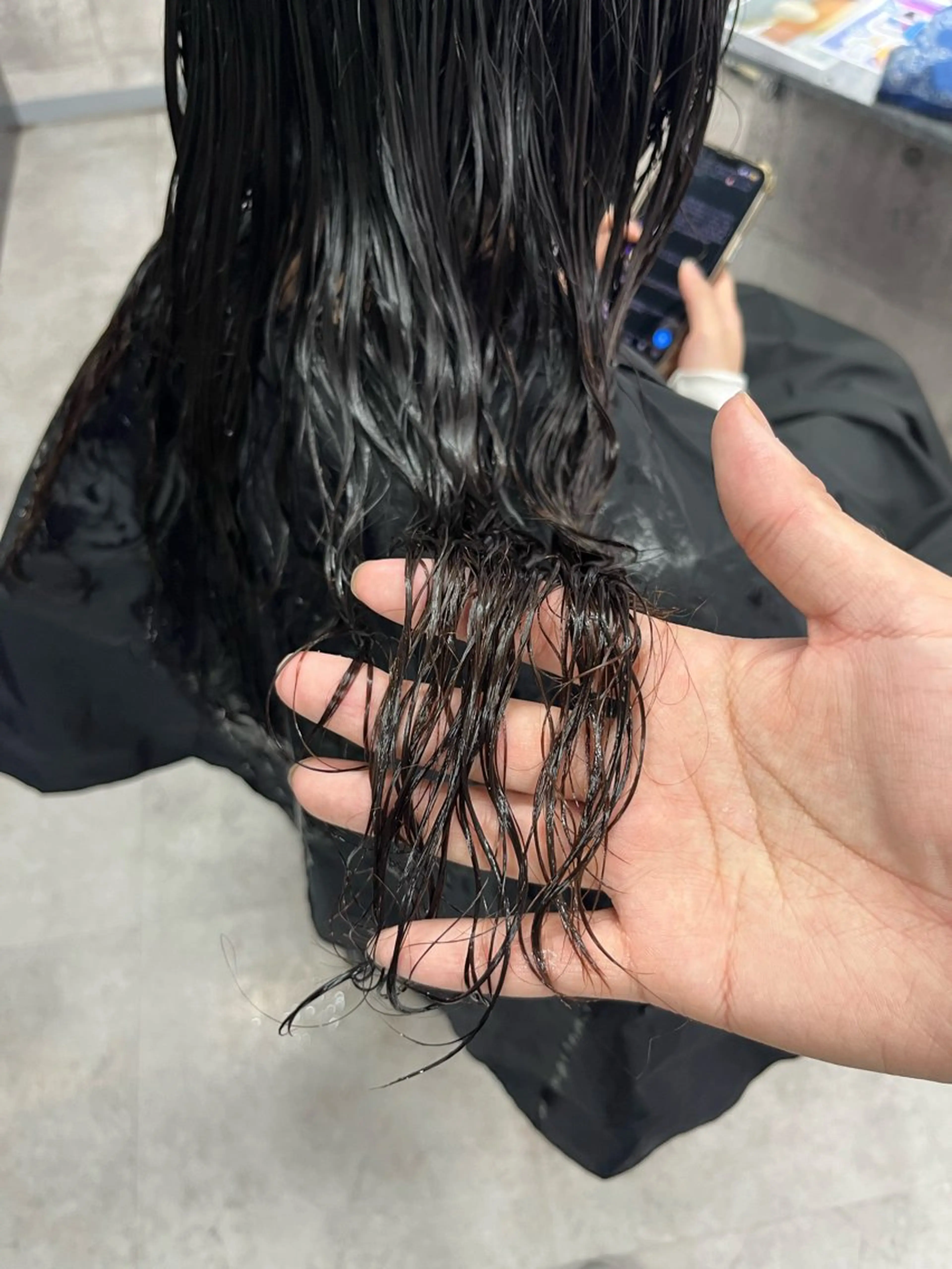 セミロング カラー 個性派ウルフ/メンズ /ブリーチ/渋谷のヘアスタイル