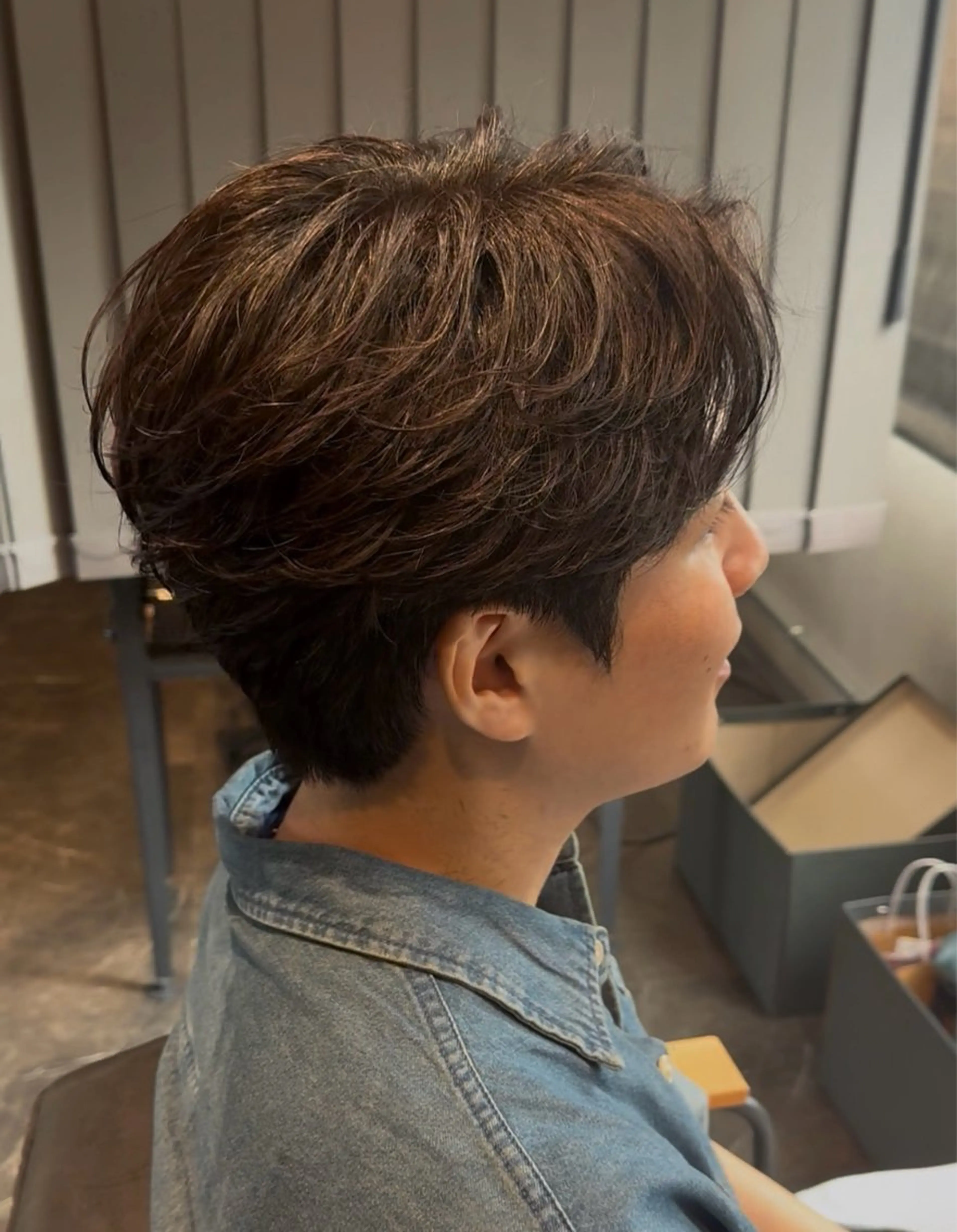 パーマ メンズ メンズパーマ専門店 【店長】⚜️イチカワのヘアスタイル