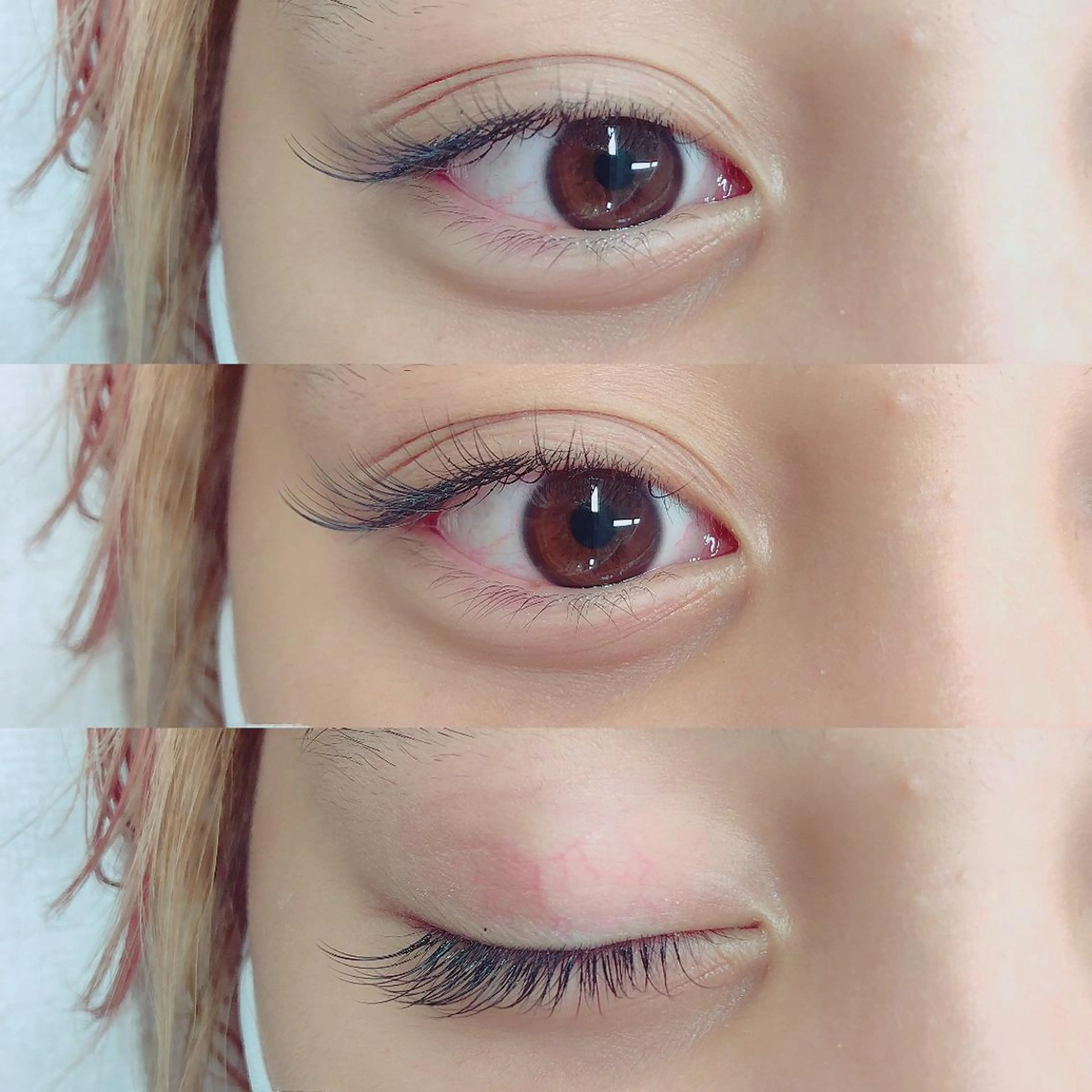 マツエク・マツパ 🤎ベージュカラー 🐶メンズパーマのヘアスタイル