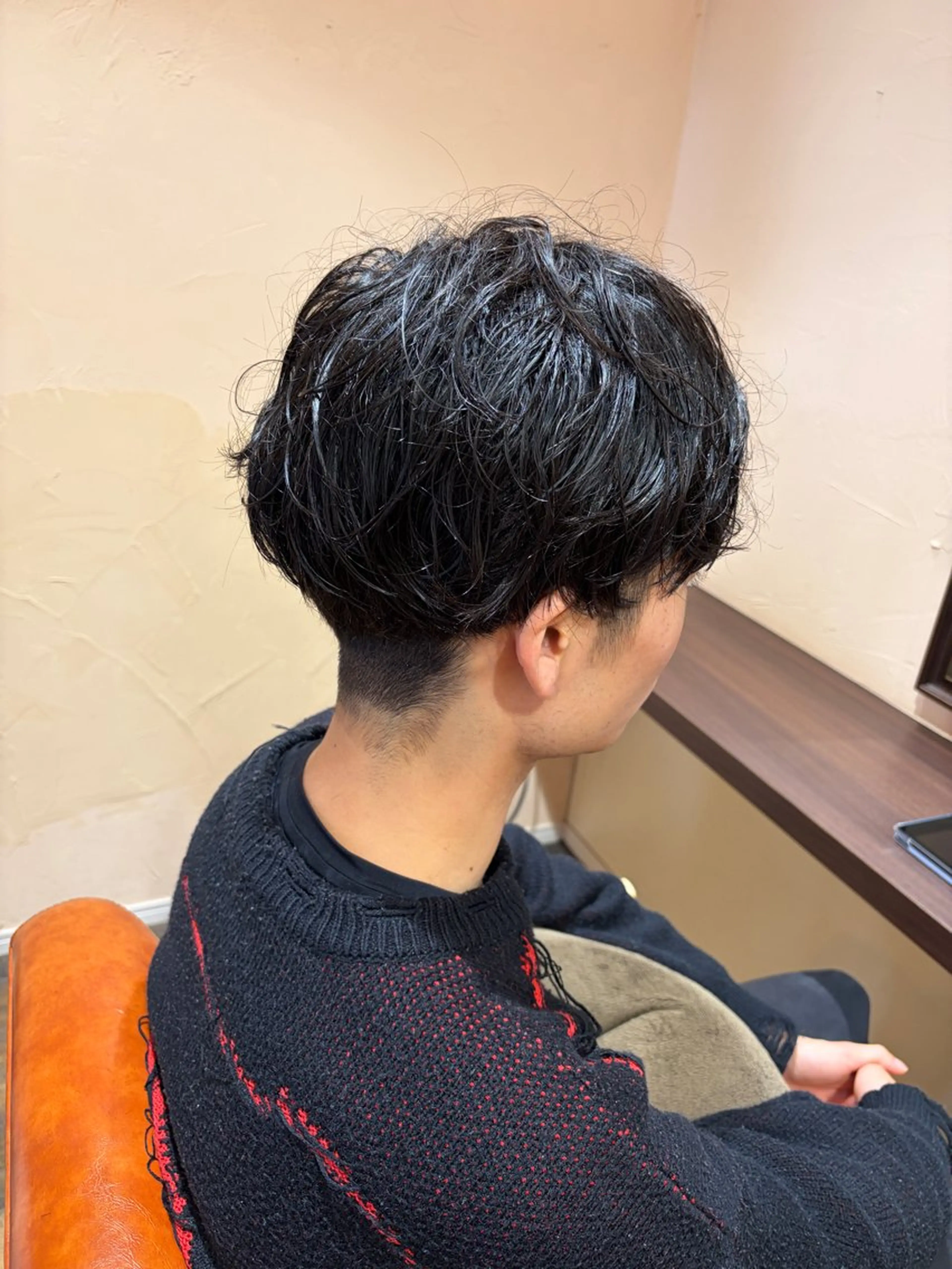 メンズ カット minami🌿‬ 透明感カラー🫧のヘアスタイル