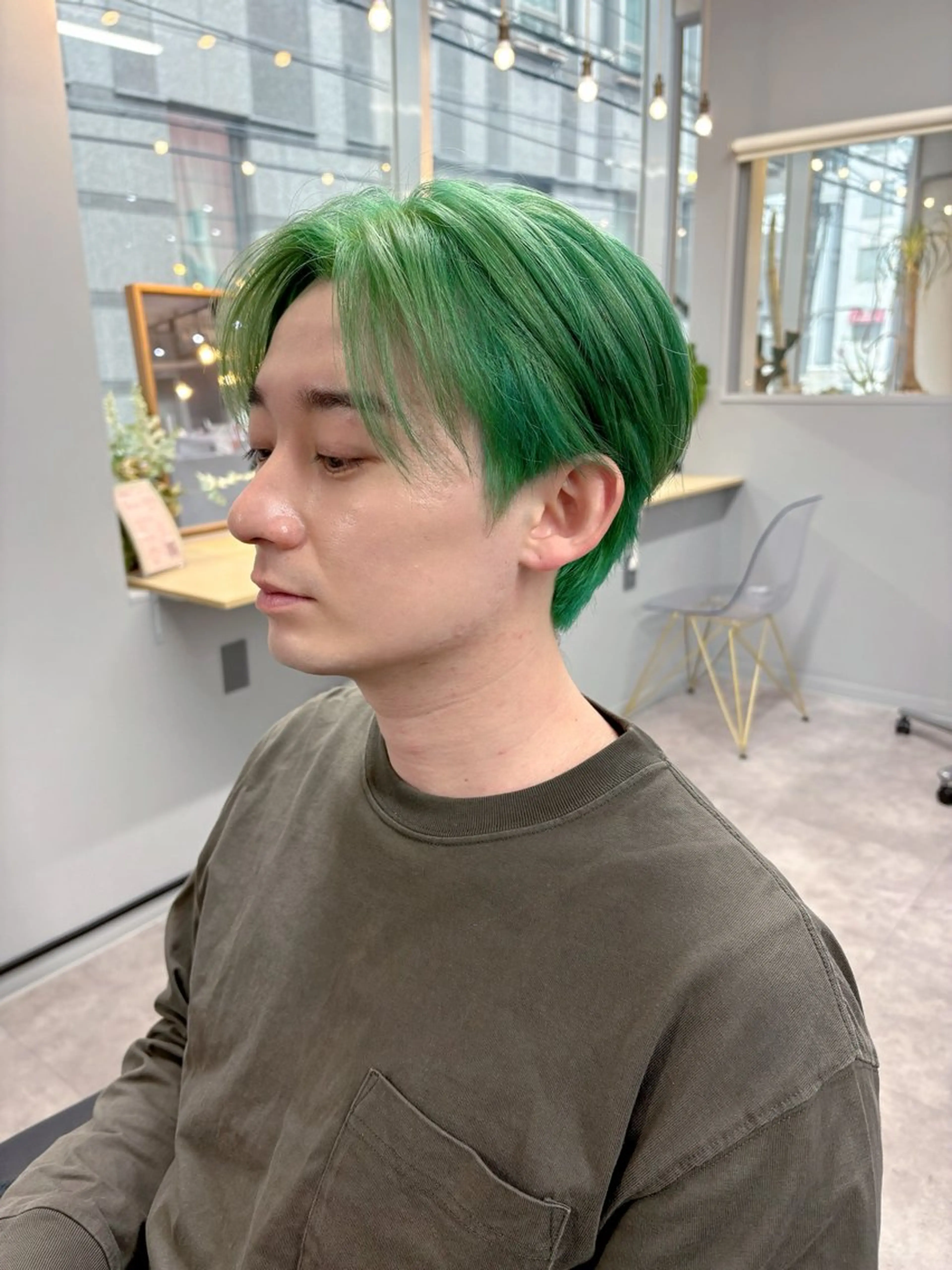 カラー メンズ メンズブリーチ ブリーチ カット ヘアカラー 雰囲気似合わせ/ itta𓂃🫧のヘアスタイル