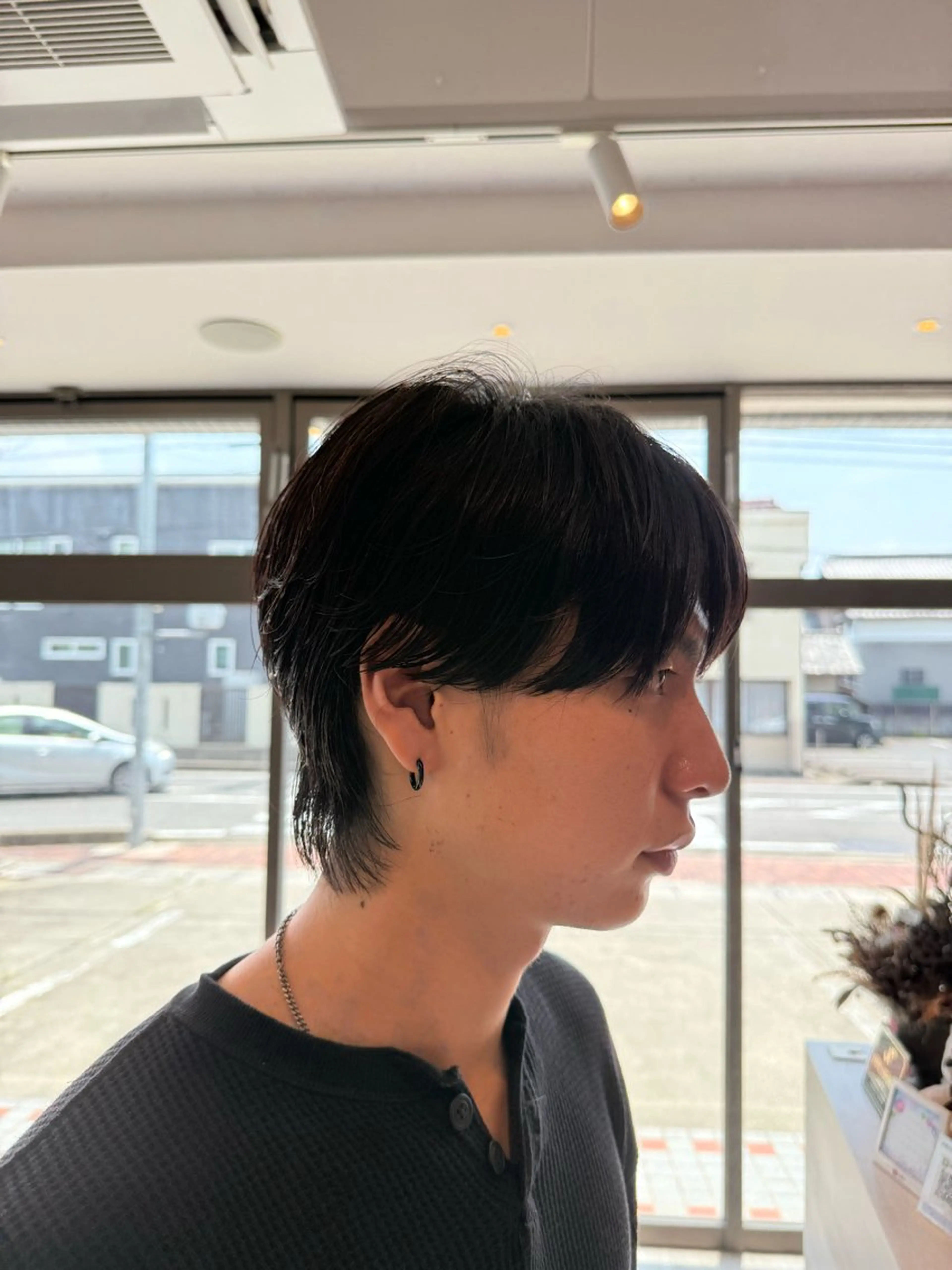 ショート メンズ メンズウルフカット ウルフカット Lien.テラダ 各務原スタイリストのヘアスタイル