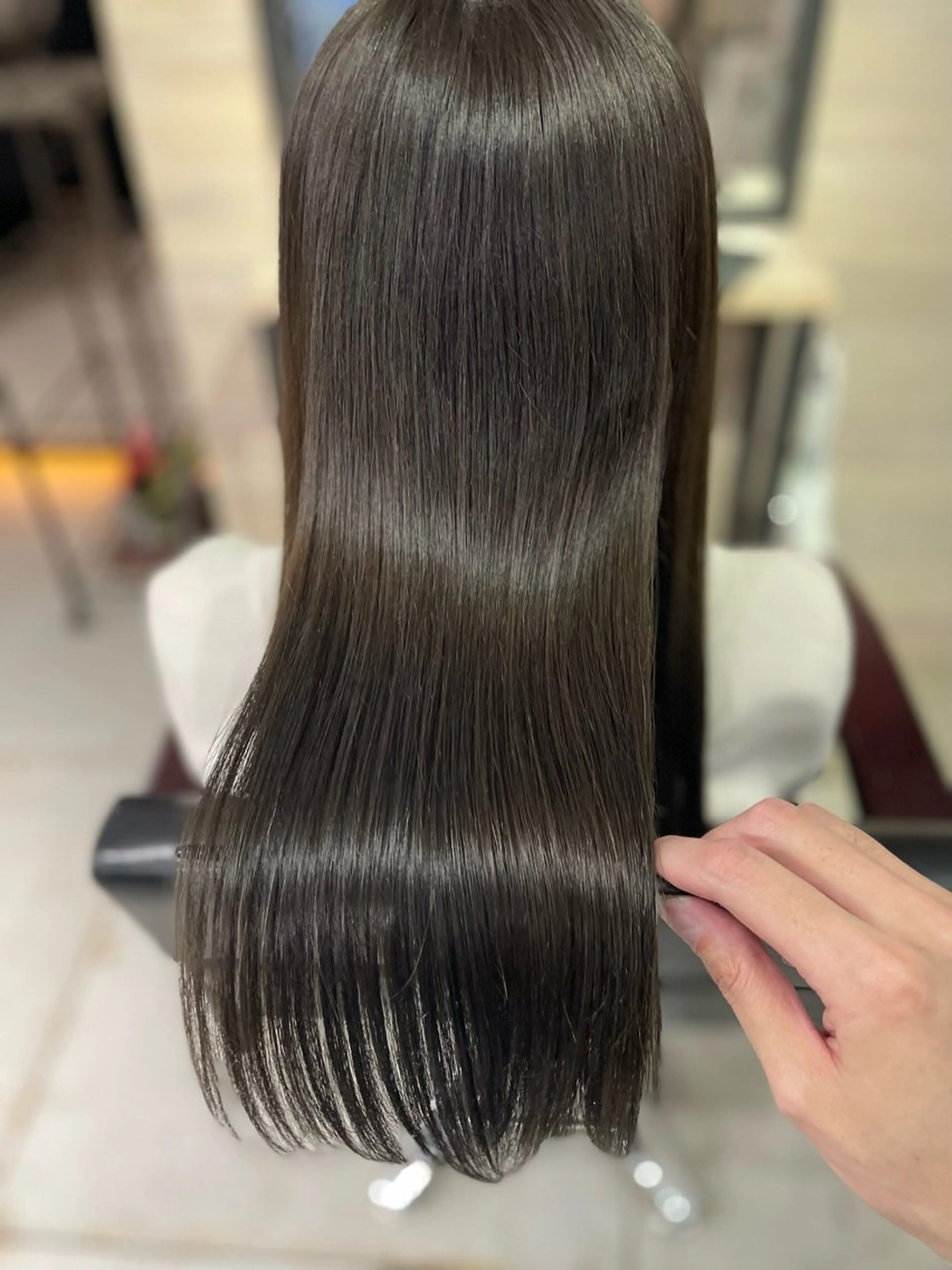 ロング トリートメント ヘアカラー トリートメント 井坂 和博のヘアスタイル