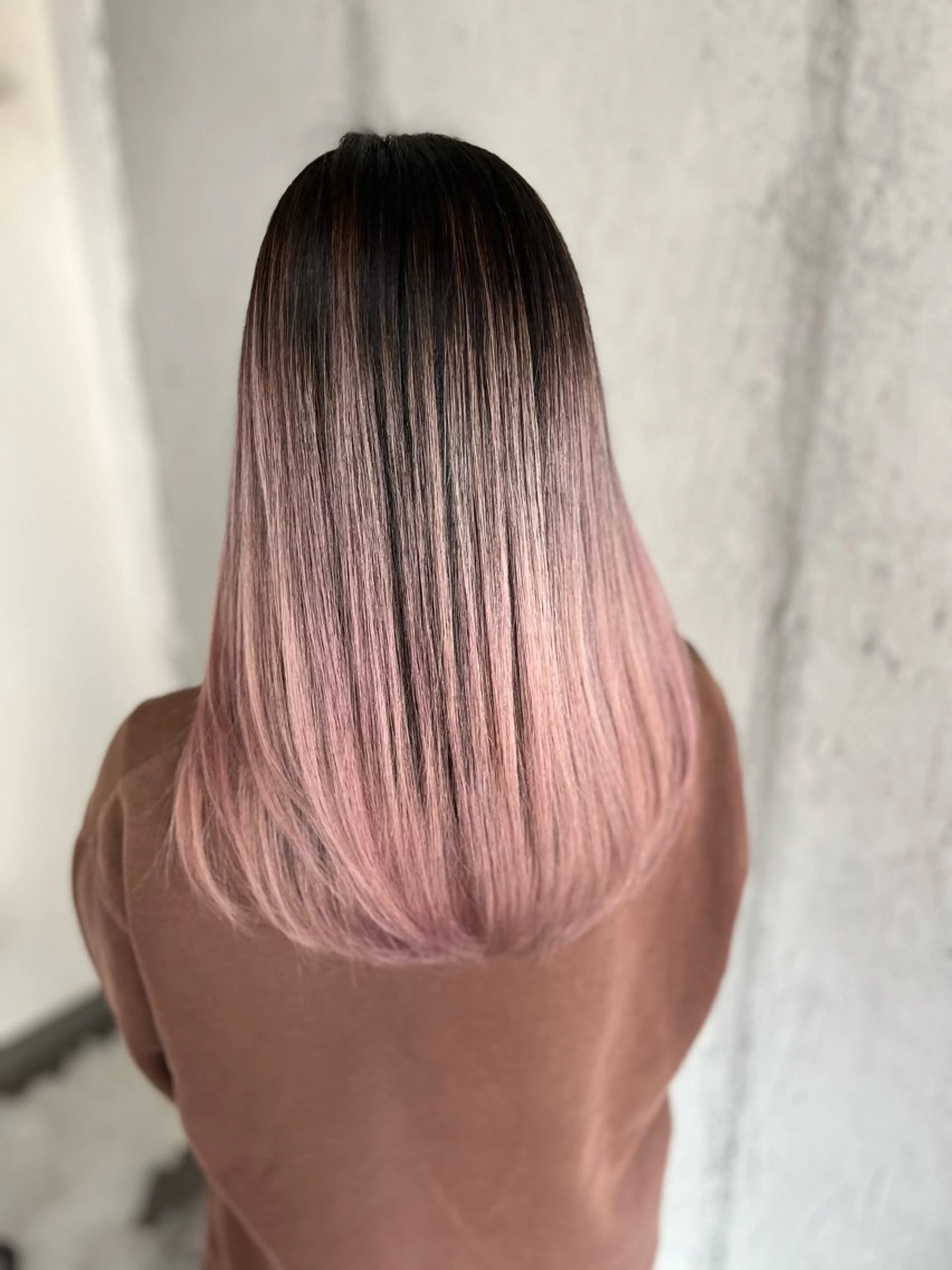 セミロング カラー ヘアカラー Mariana雛/ 西大分/ハイライトのヘアスタイル