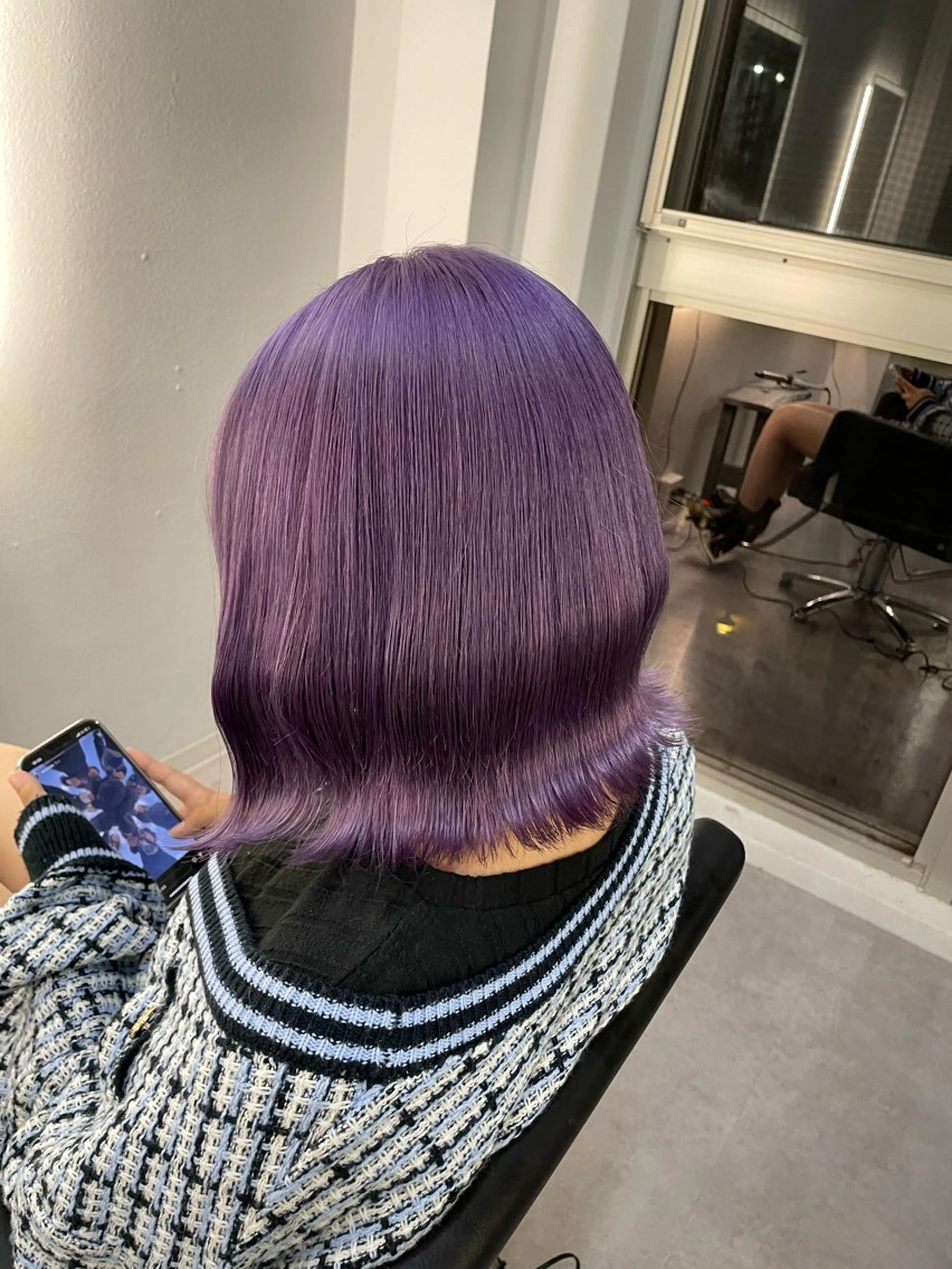 ミディアム カラー Cielro【 シェイロ 】所属・Cielro/ダブル カラー/西田咲希のヘアスタイル