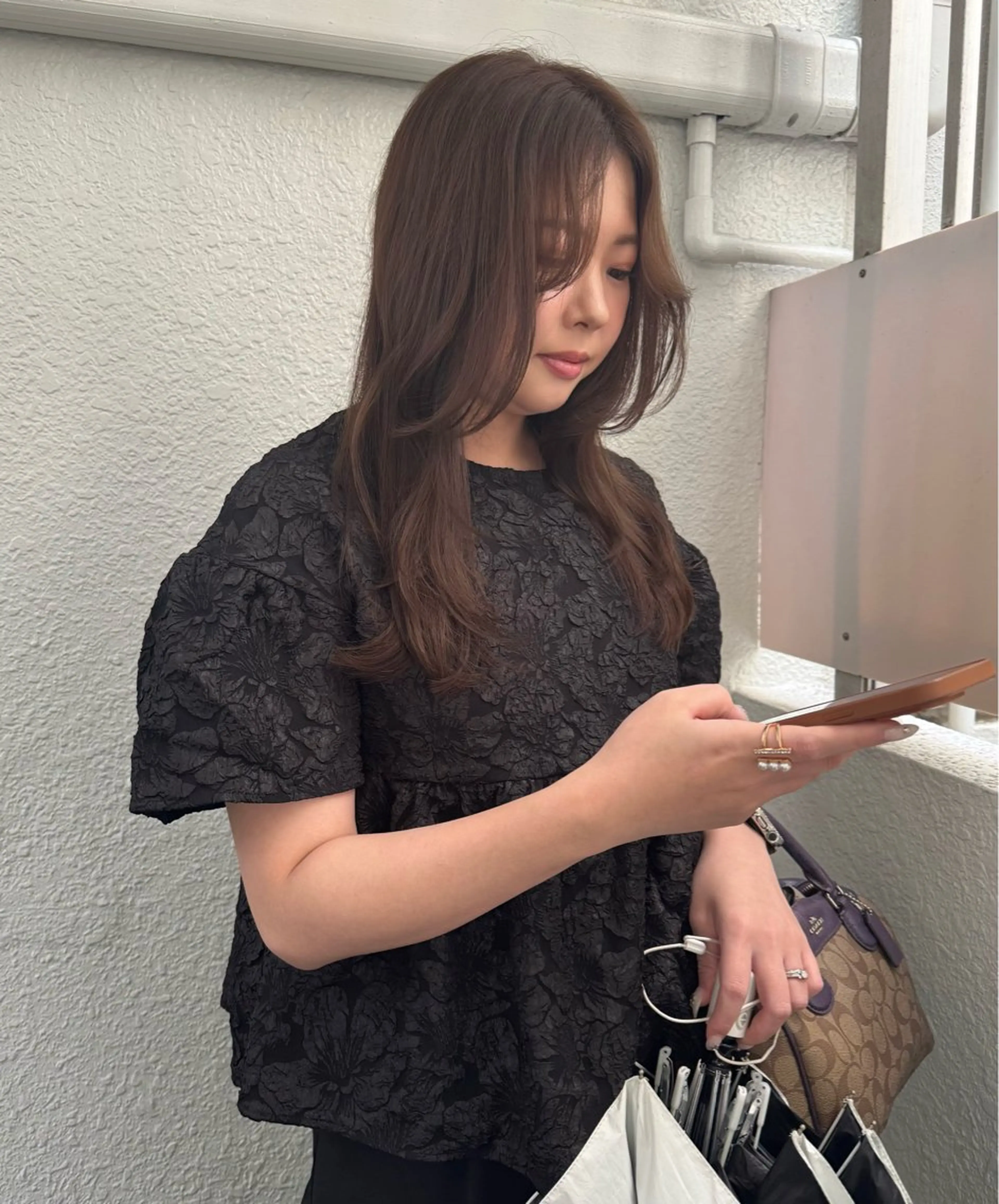 ロング カラー カット ヘアカラー 透明感×レイヤーカッ ト🌼kiraraのヘアスタイル