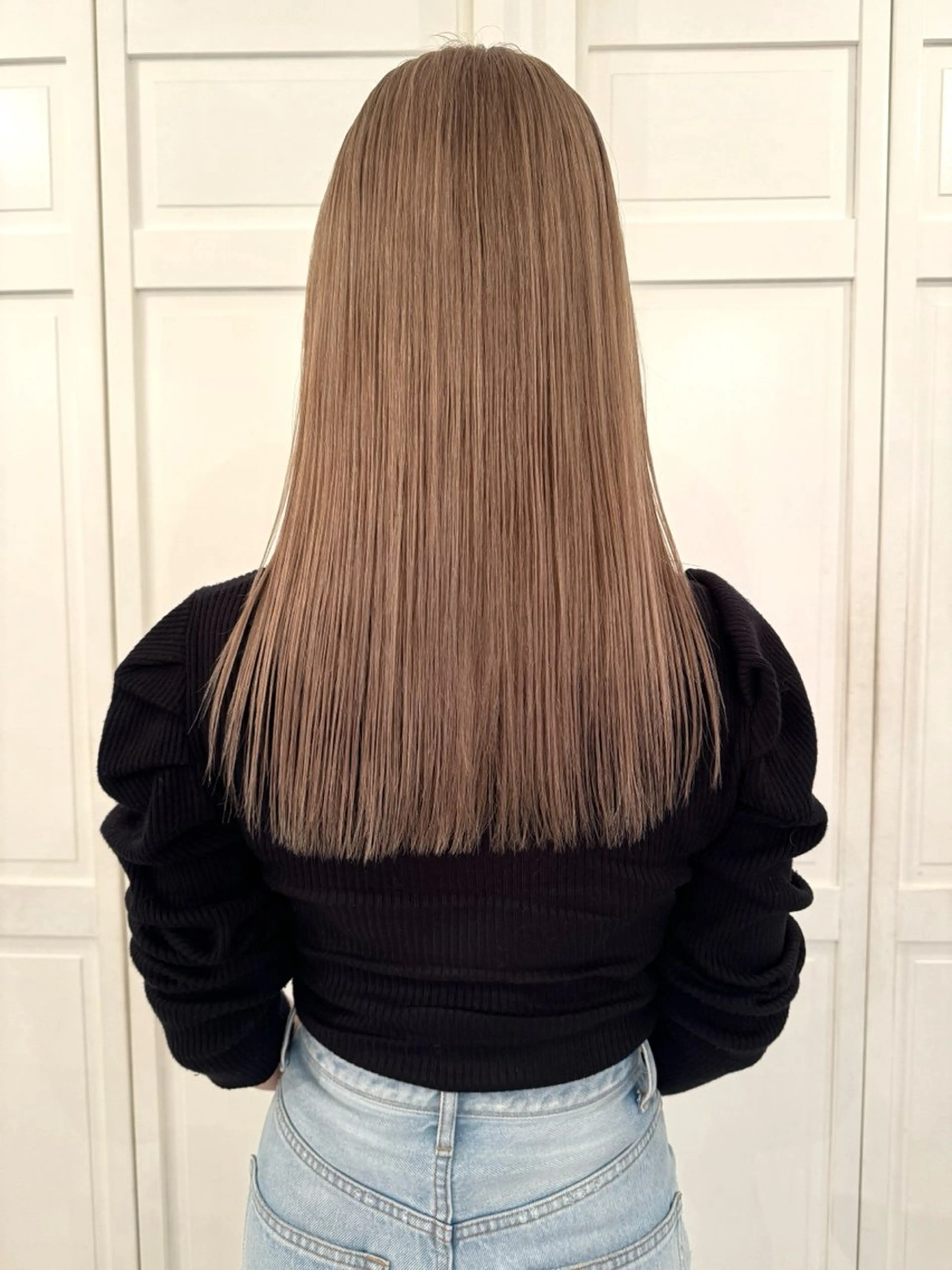 カラー ヘアカラー ブリーチカラー🎀 韓国風/寺門美優のヘアスタイル