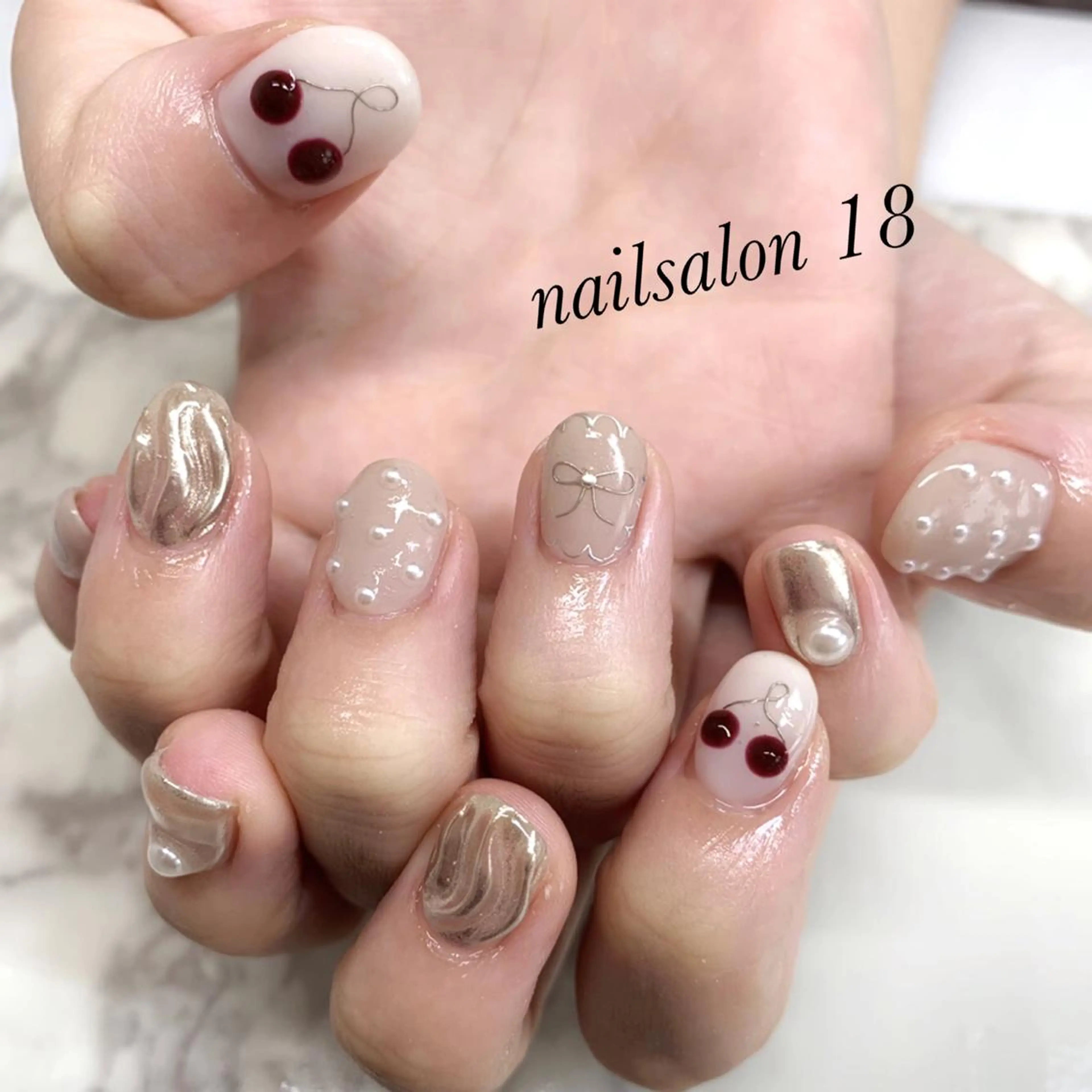 メンズ ネイル ハンドネイル nail salon 18.のネイルデザイン