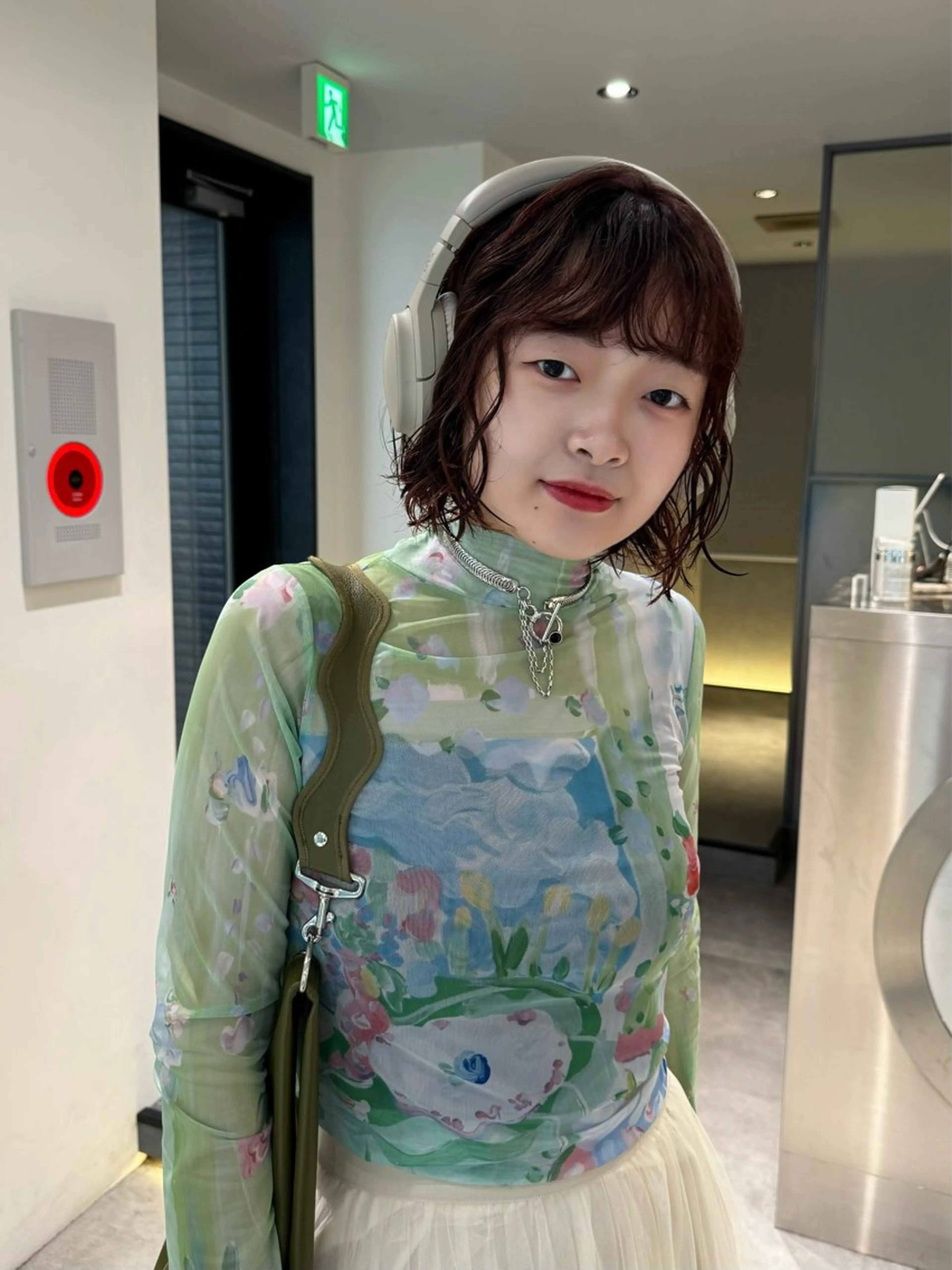 ショート パーマ ボブ カット パーマ Qin shaire salon 原宿所属・🌿パーマ/ボブ/ レイヤー/Mikiのヘアスタイル