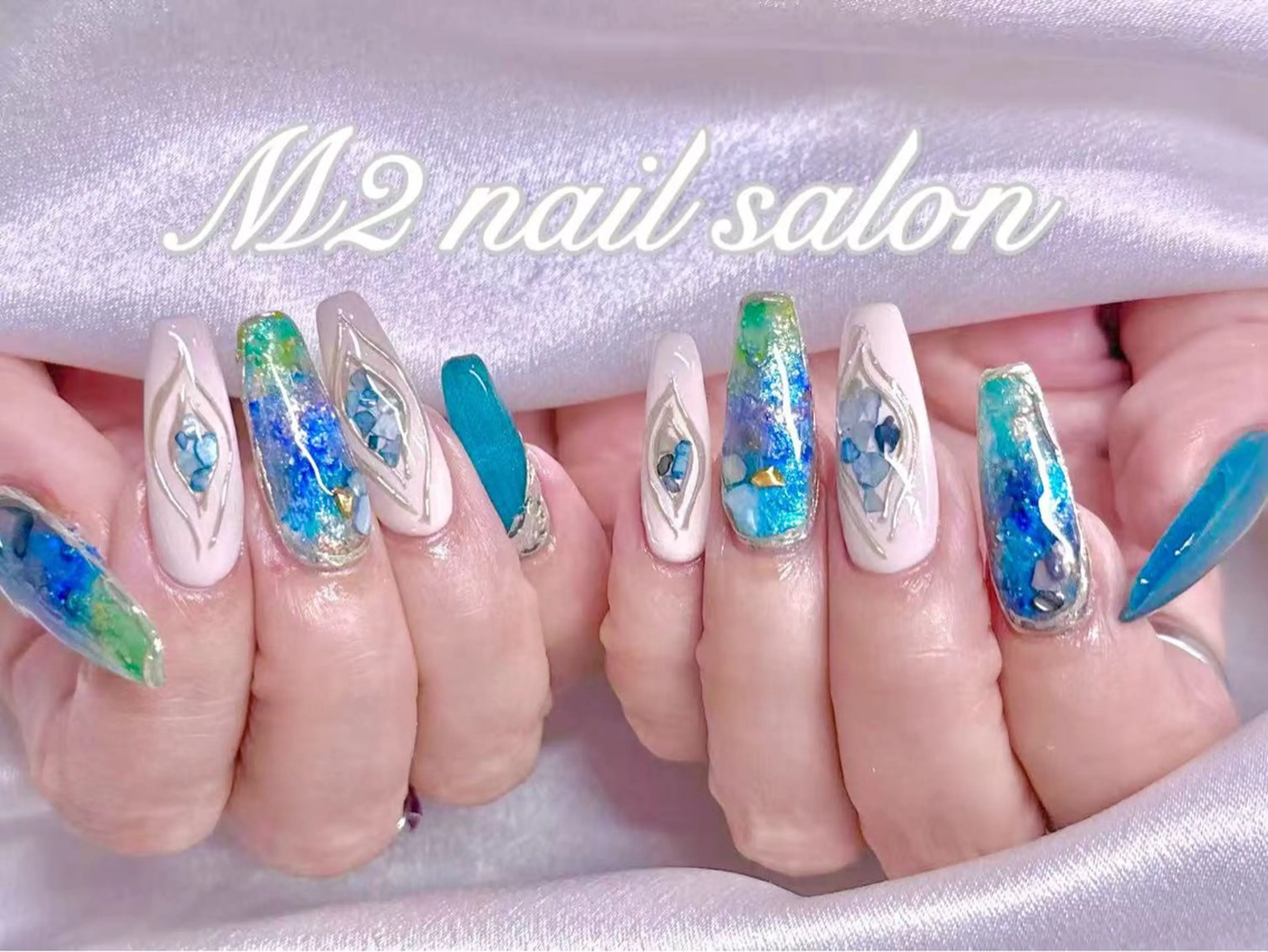 ネイル ハンドネイル エムズ エムズのマツエク・マツパデザイン