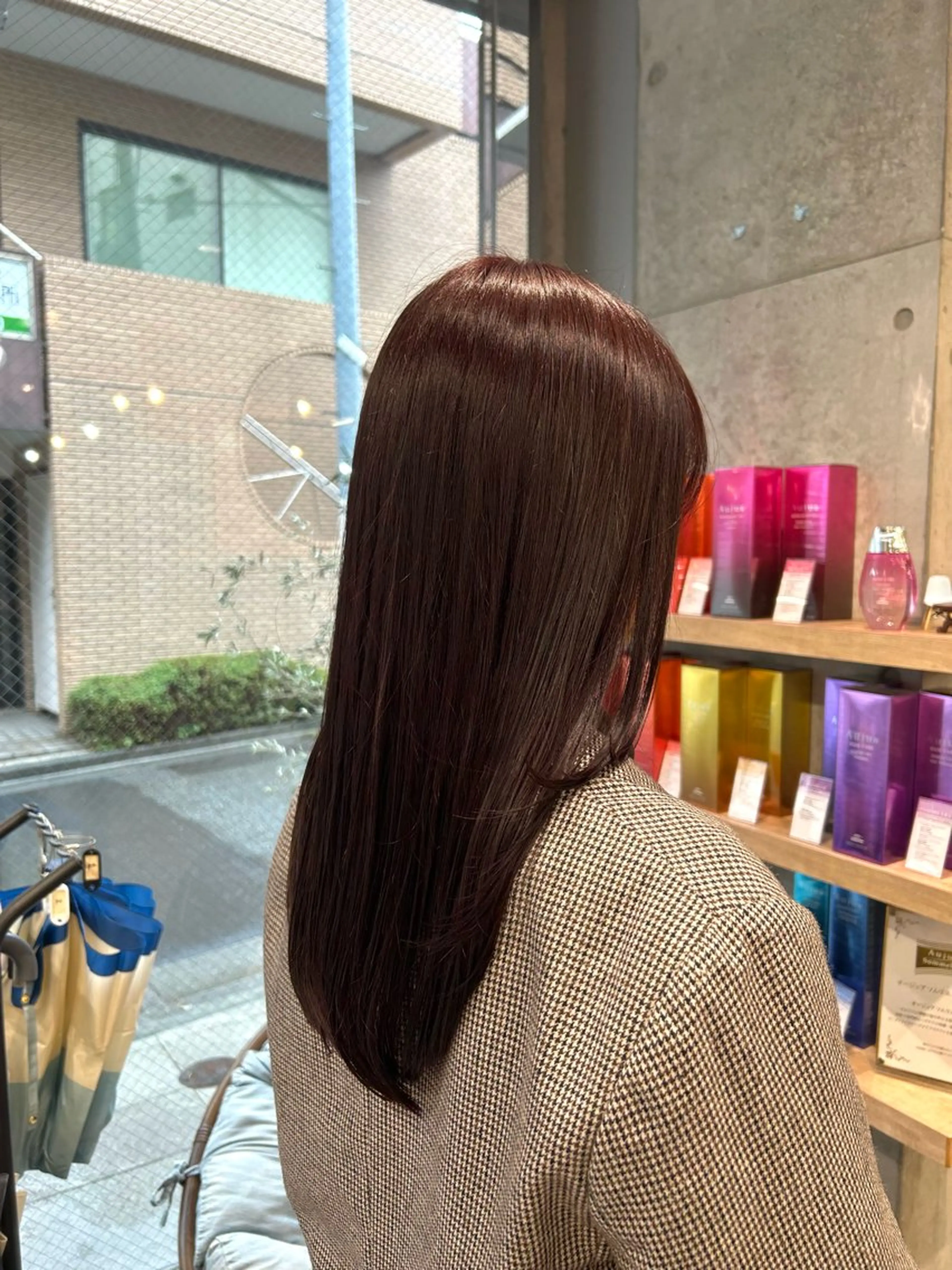 【初回】透明感カラー+トリートメント🦋の写真