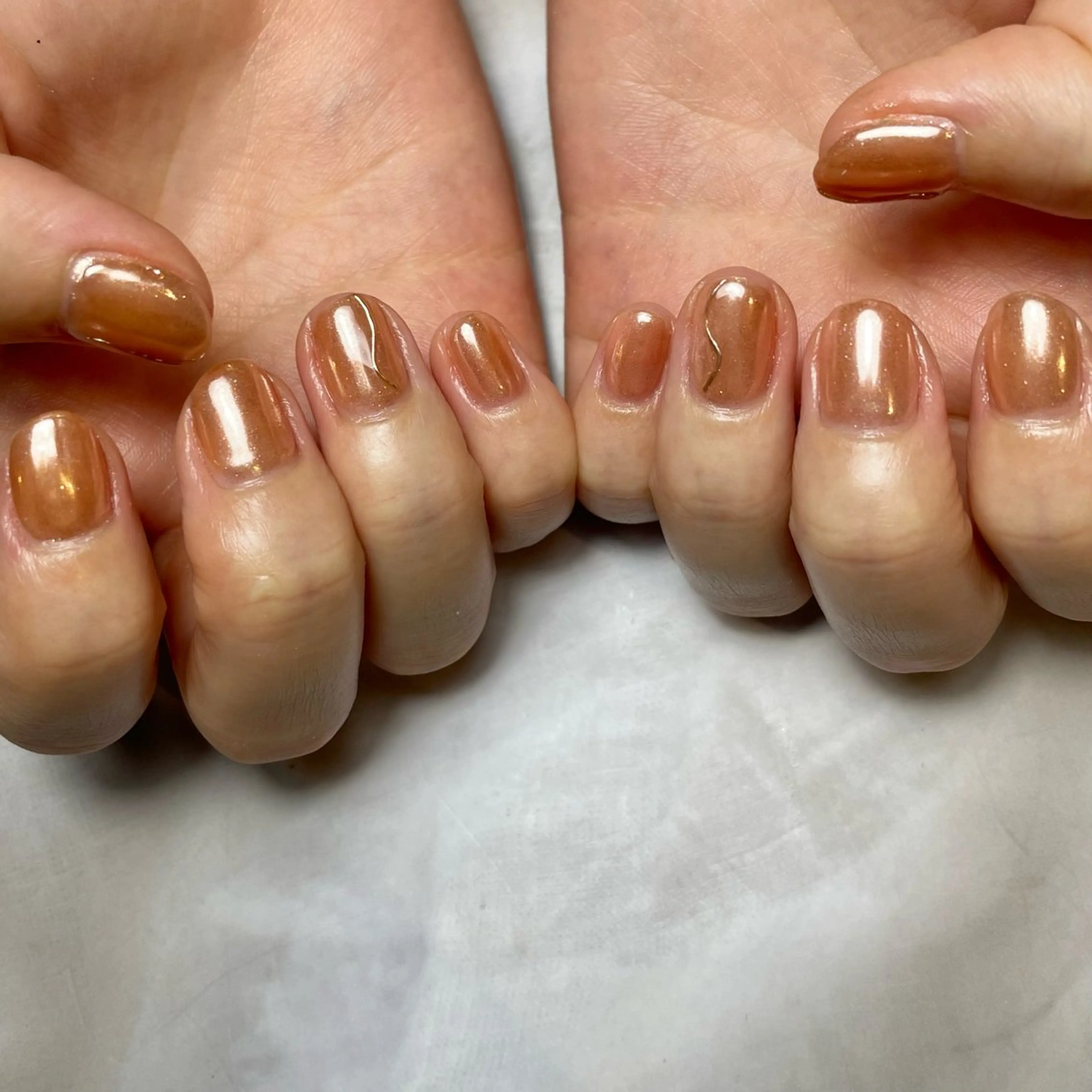 ネイル ミラーネイル ハンドネイル Reflection marikoのネイルデザイン