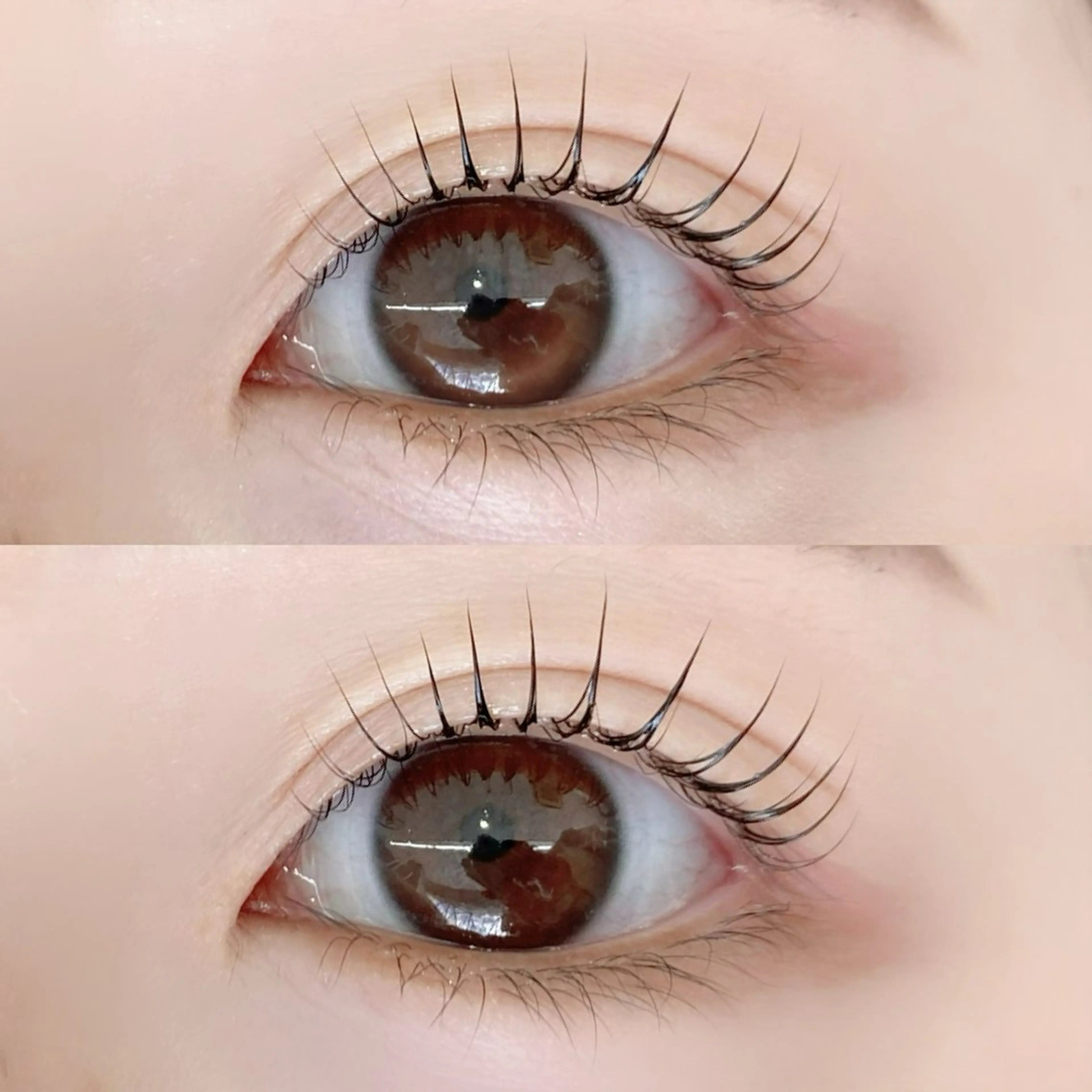 マツエク・マツパ 束感まつ毛 韓国風マツエク パリジェンヌラッシュリフト まつげパーマ 一重×まつ毛パーマ 🎀パーソナル眉⌇ 束感まつ毛MIOのマツエク・マツパデザイン