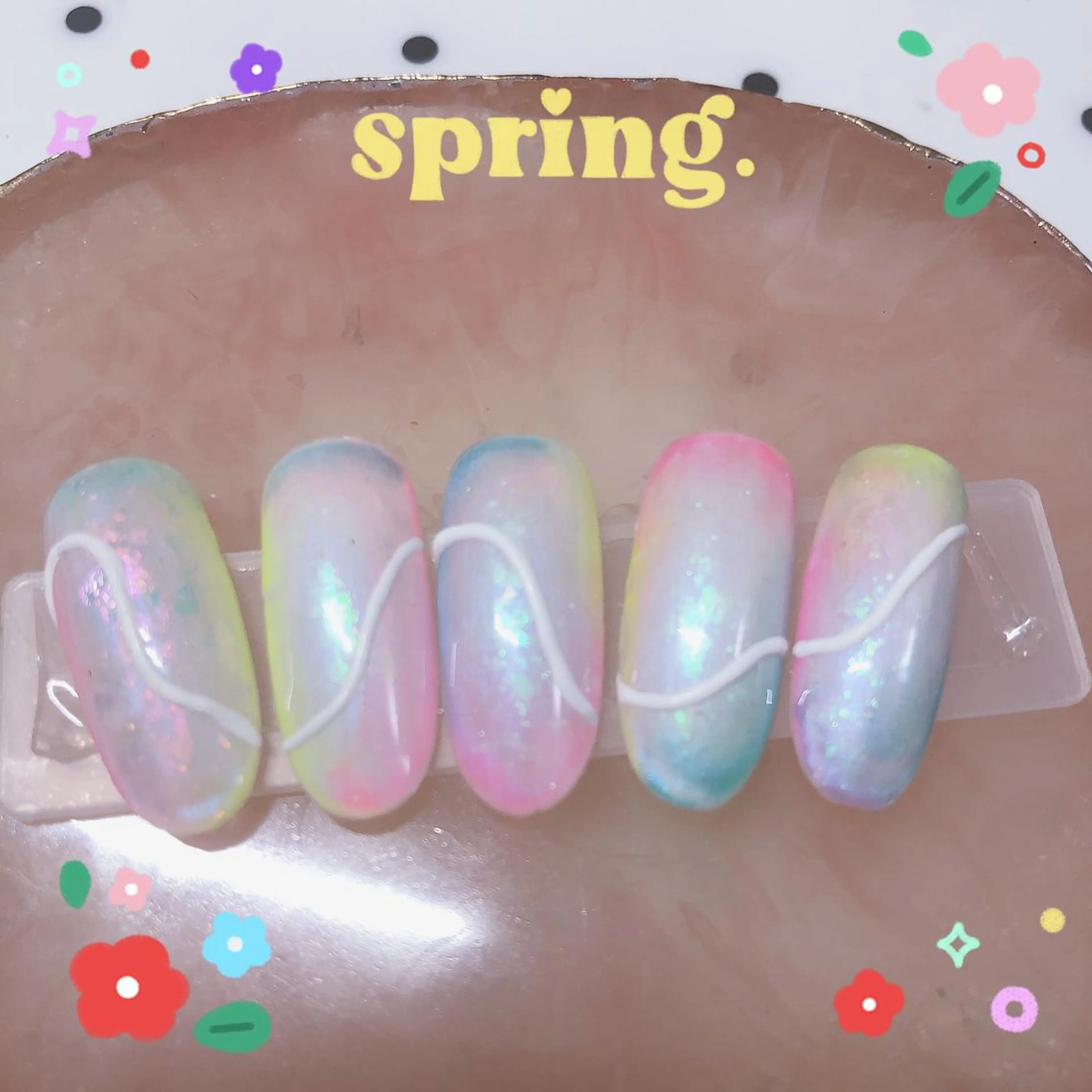 ネイル 奥園 良恵のネイルデザイン