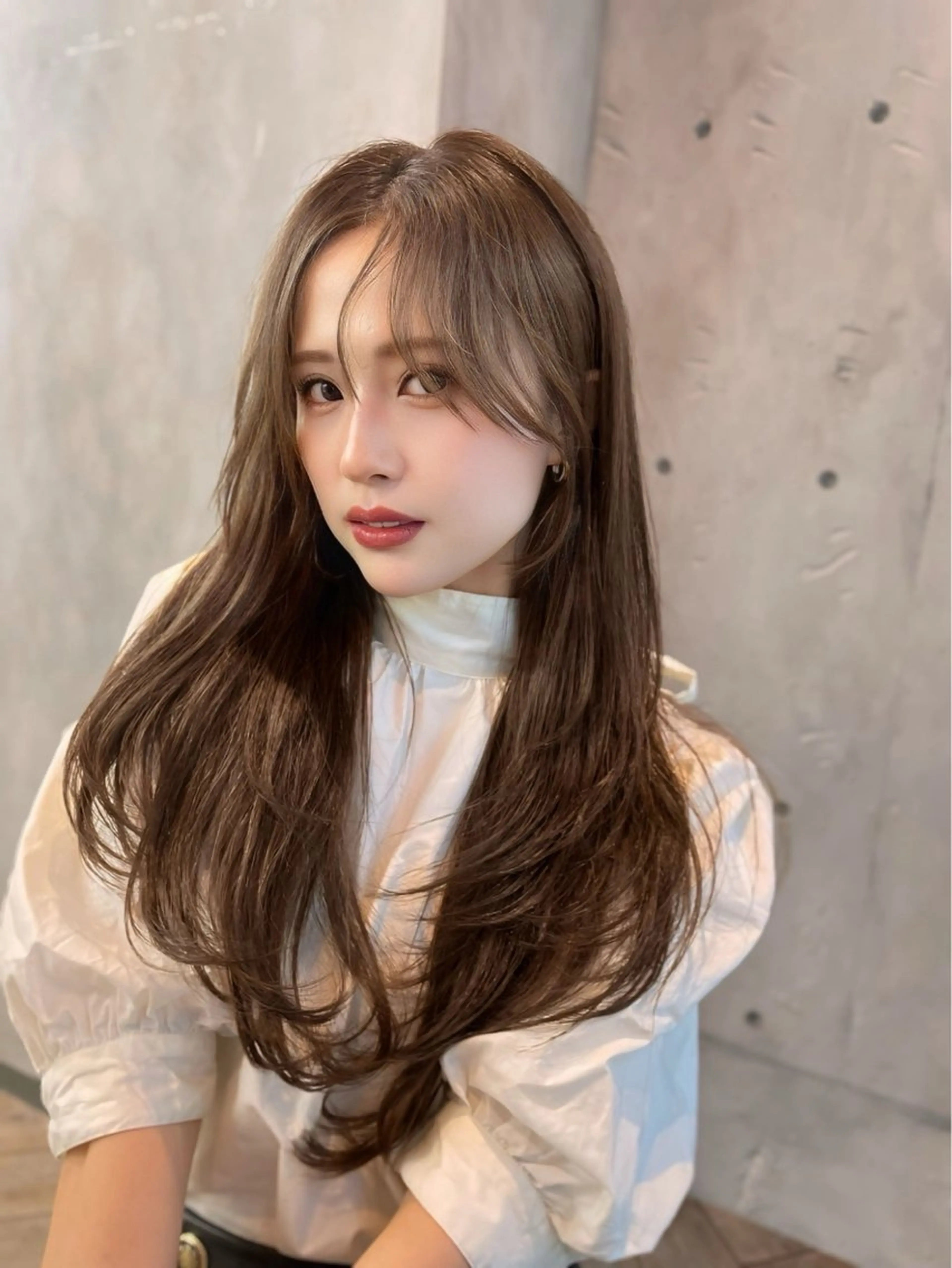 ロング MOMOHA/ 🍑レイヤーカットのヘアスタイル