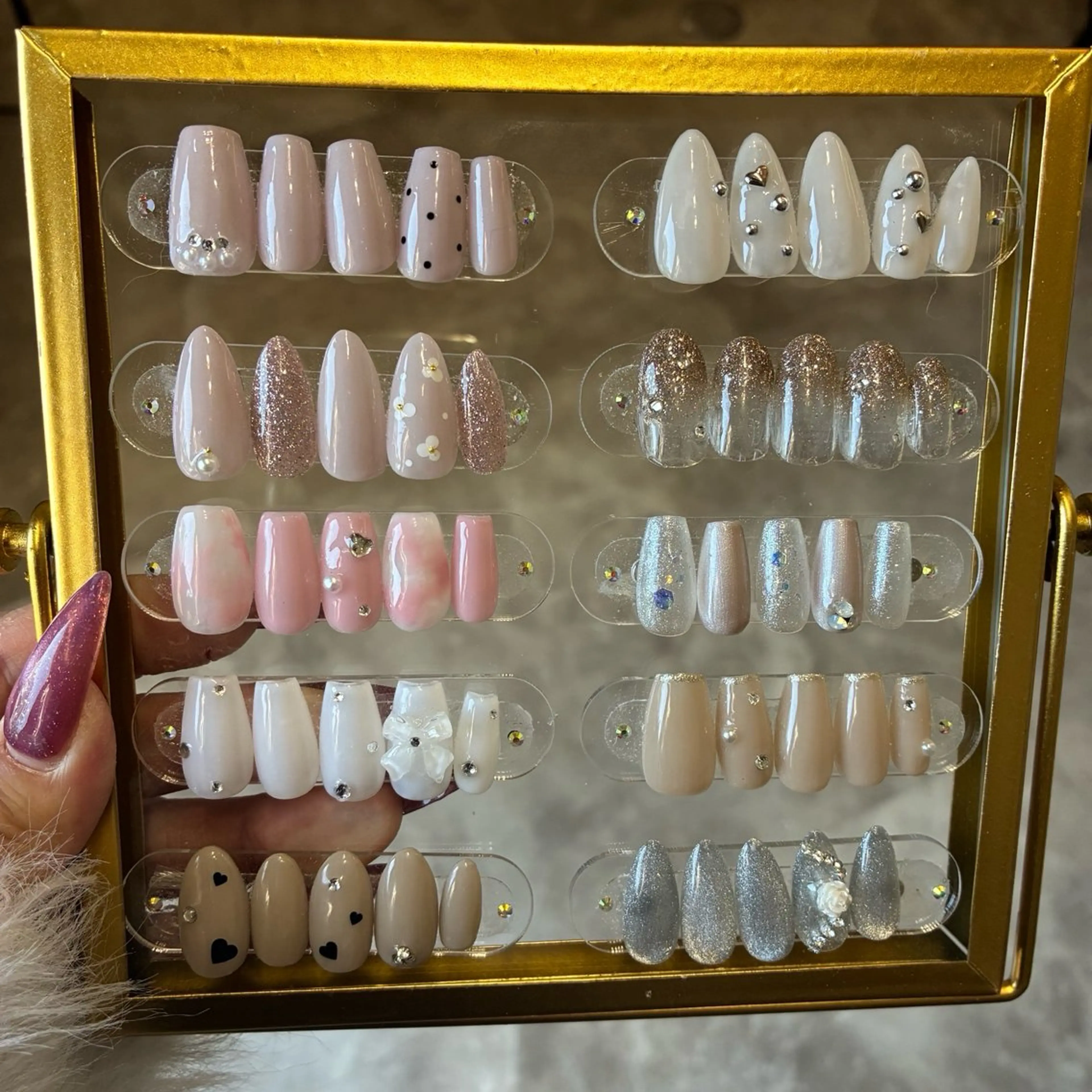 ネイル ハンドネイル nailsalon Belle KUMAのネイルデザイン