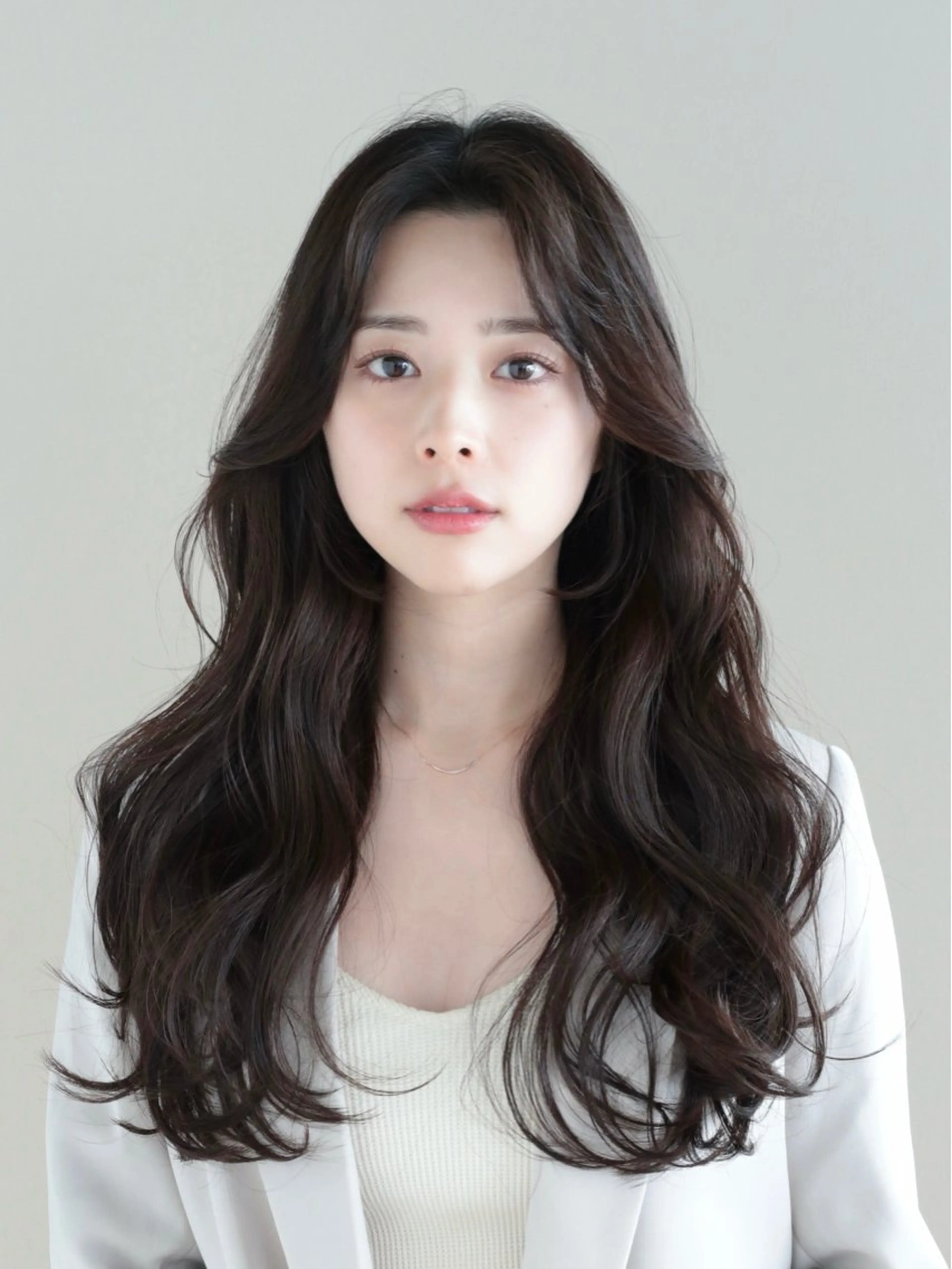 ロング カラー レイヤーカット 似合わせカット レイヤー/顔周り /透明感🩶高橋大のヘアスタイル