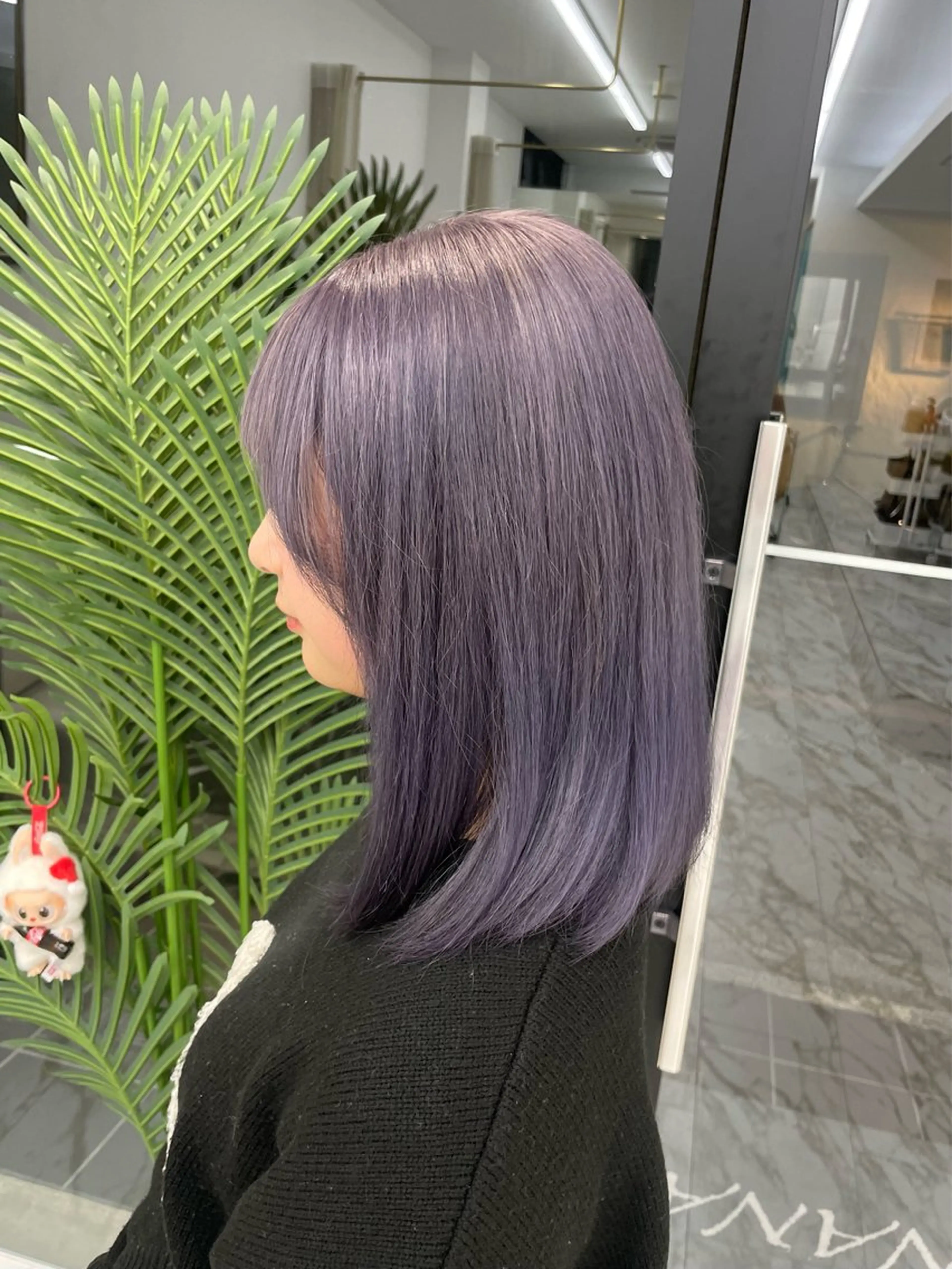 ミディアム カラー ヘアカラー Hiroka / NANAのヘアスタイル