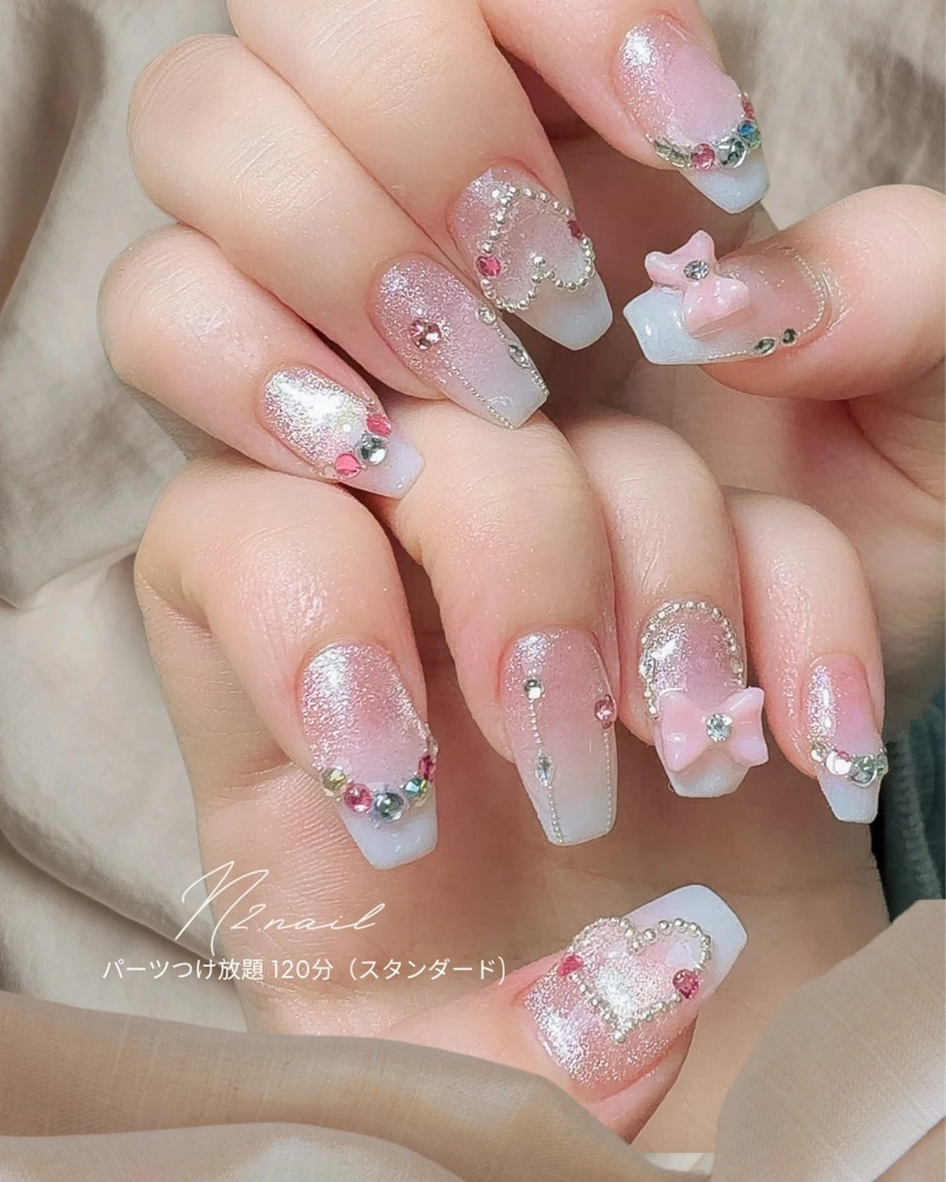ミディアム N2.nail所属・N2 nailのネイルデザイン