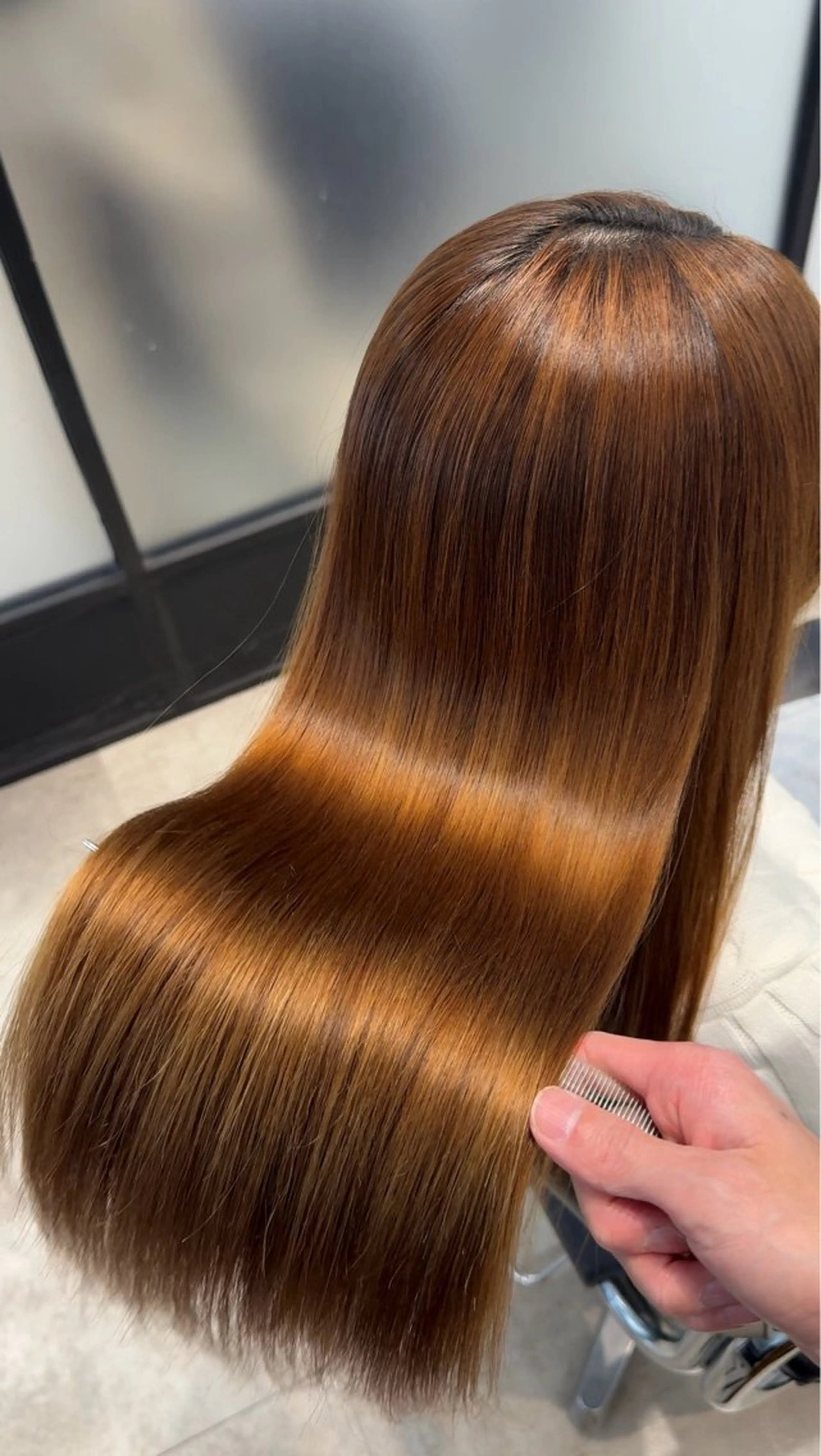 セミロング 縮毛矯正 トリートメント 🍀美髪作り/髪質 改善🍀勝又亮平のヘアスタイル