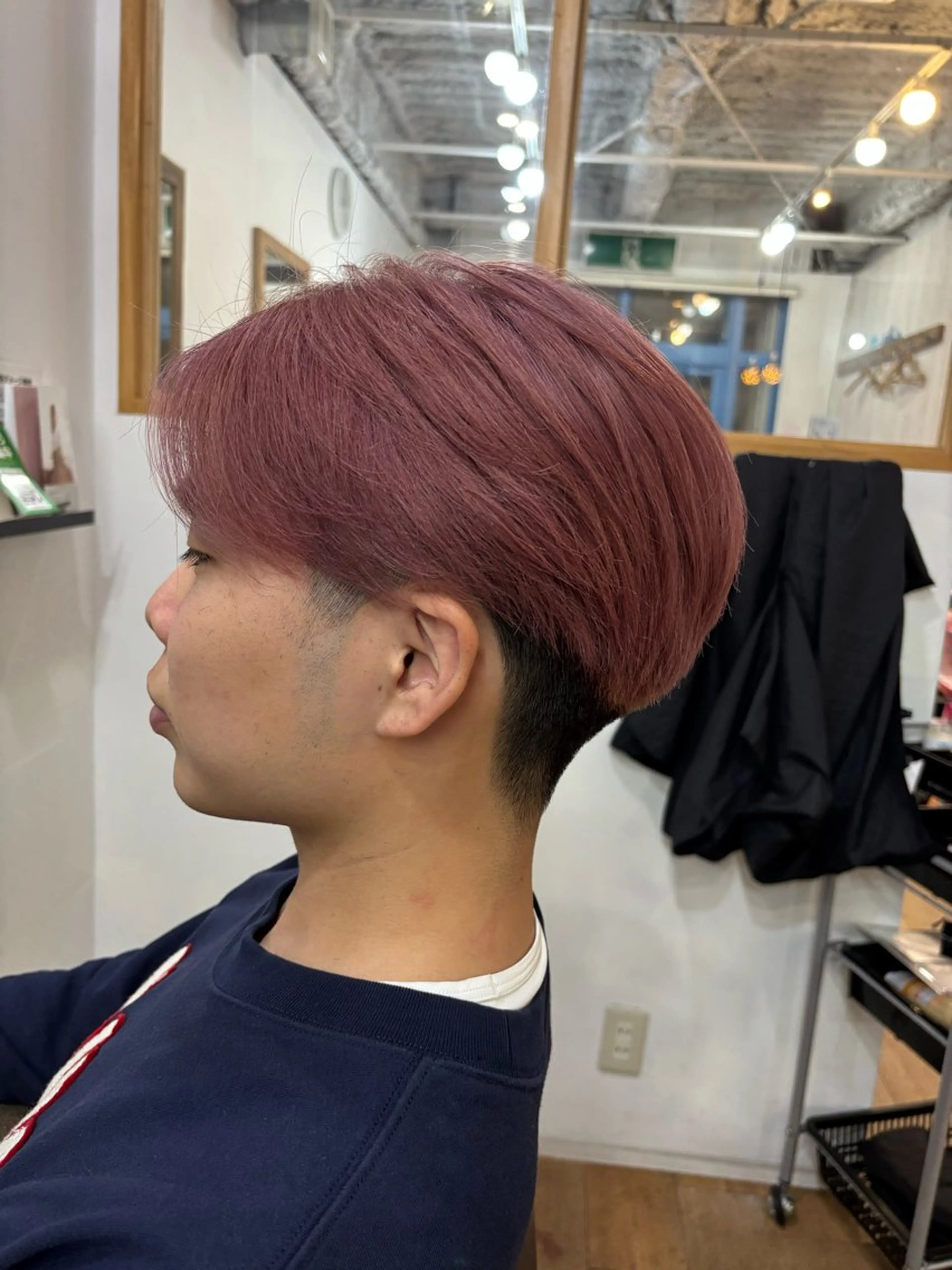 メンズ カット ヘアセット 前川 楓のヘアスタイル