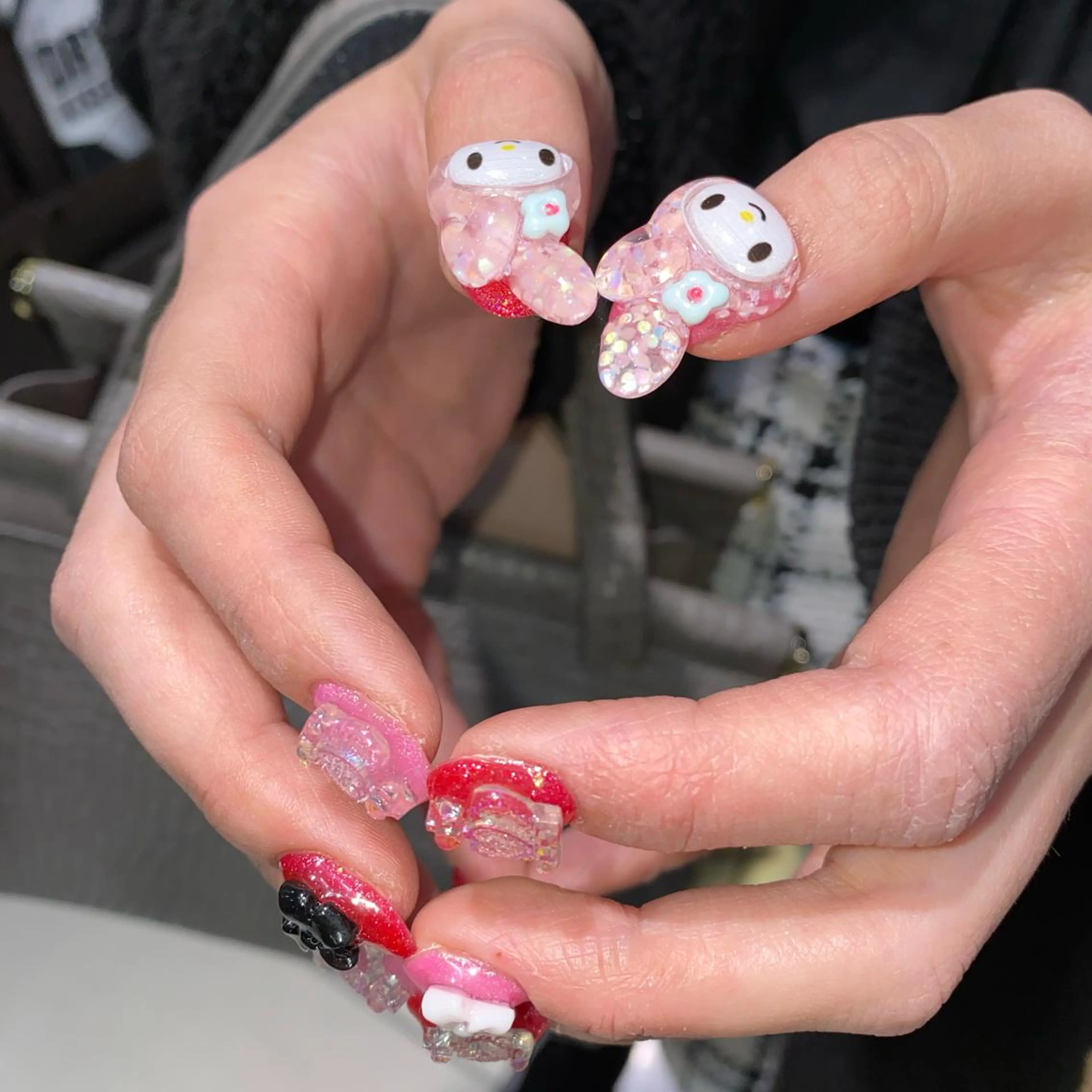 ネイル 個性派／中韓ネイル SAKURAのネイルデザイン