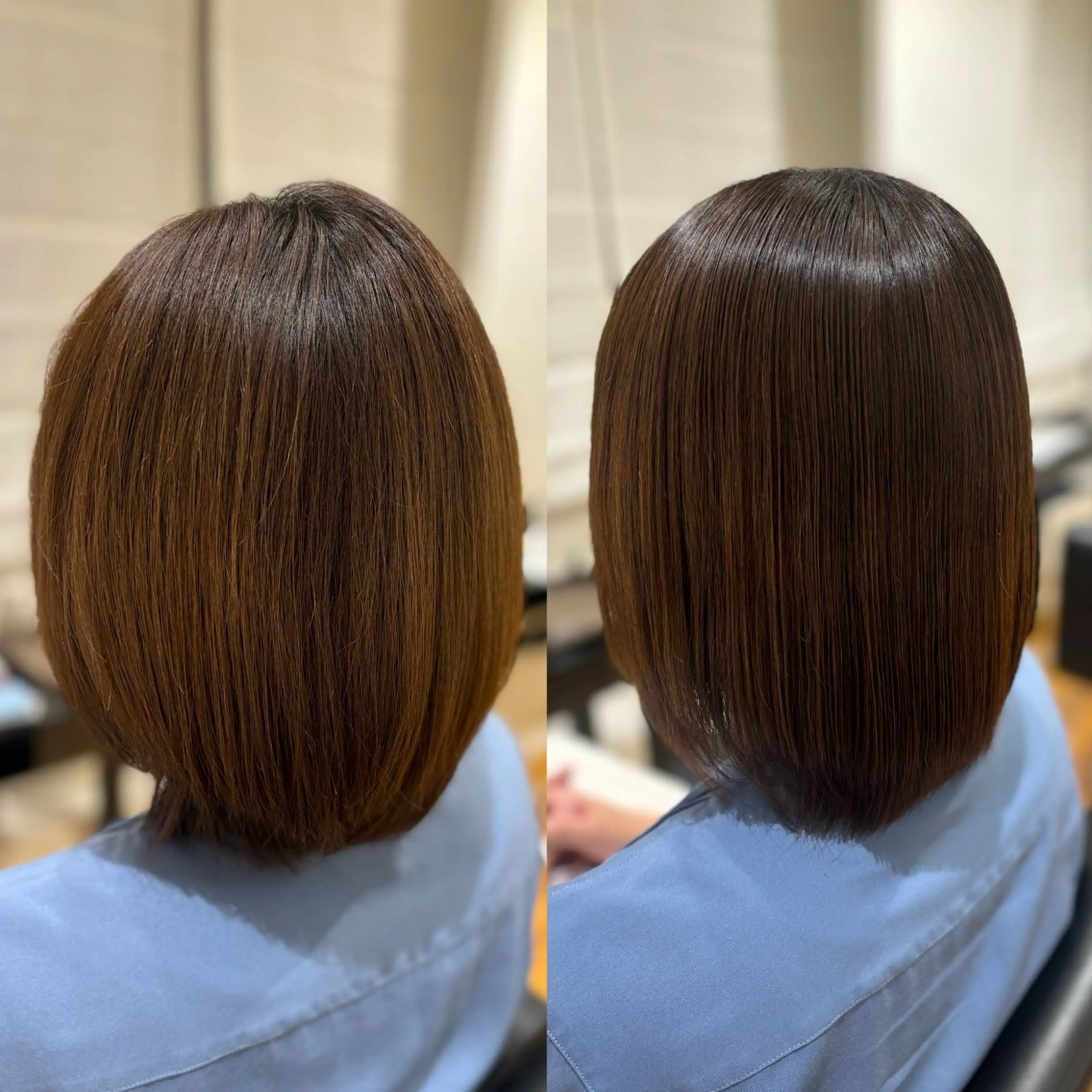 ミディアム 浜崎 千亜のヘアスタイル