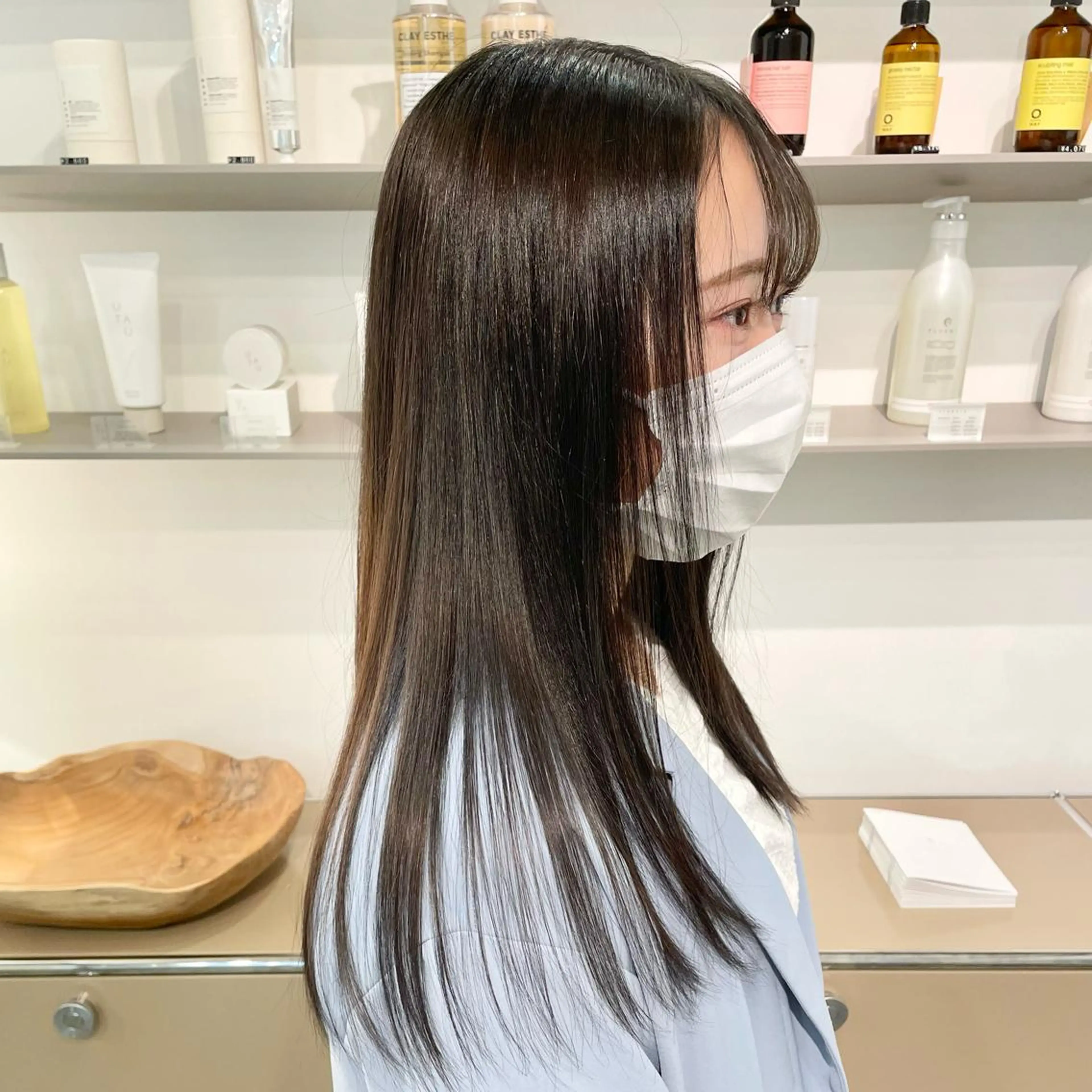 ロング ALLYS 渋谷店所属・最高級の艶のある カラーmei🎨のヘアスタイル