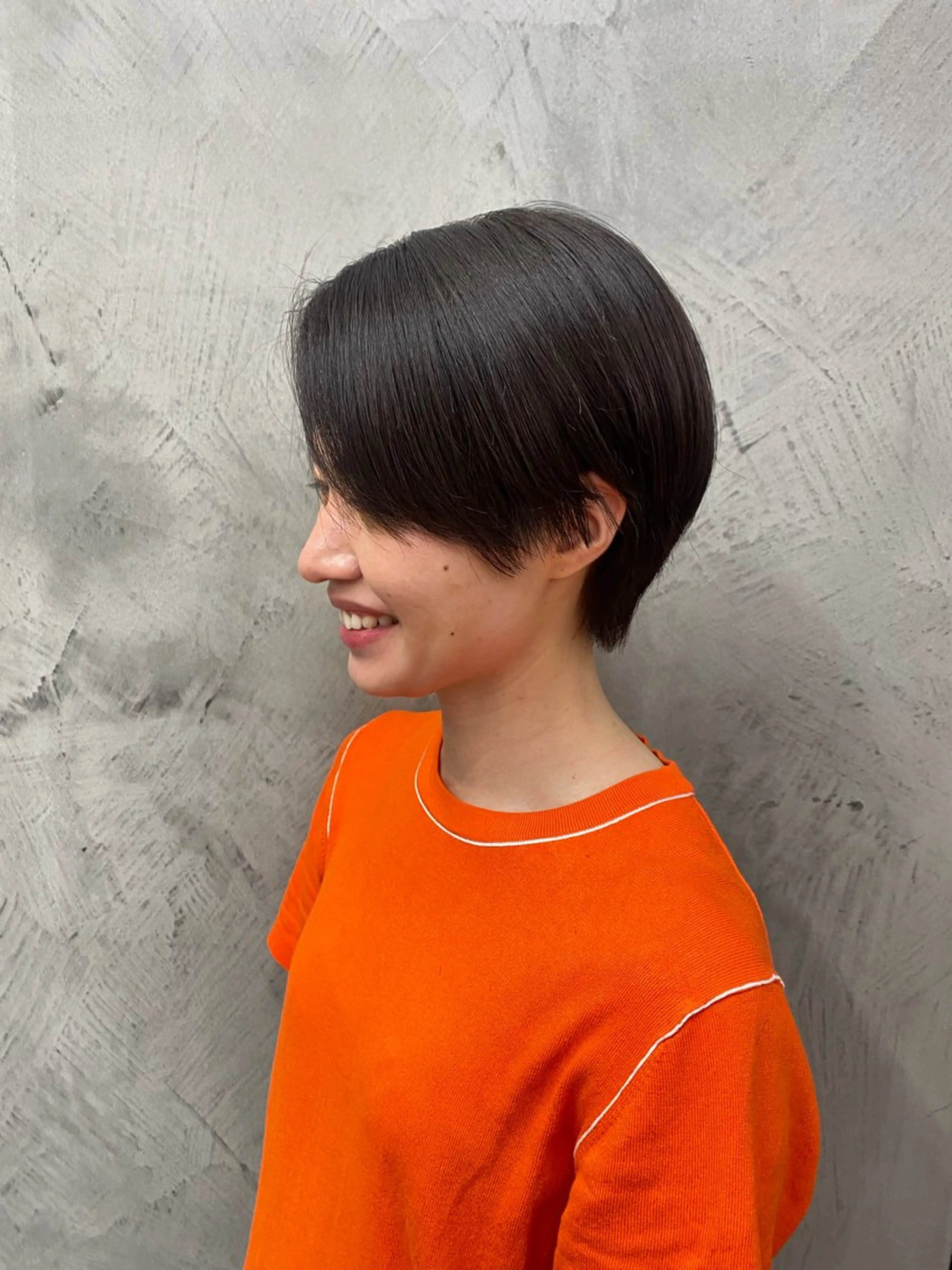 Cut  model  ¥0   10.20代限定 丸みショート・ハンサムショート🛵˖ ࣪⊹の写真