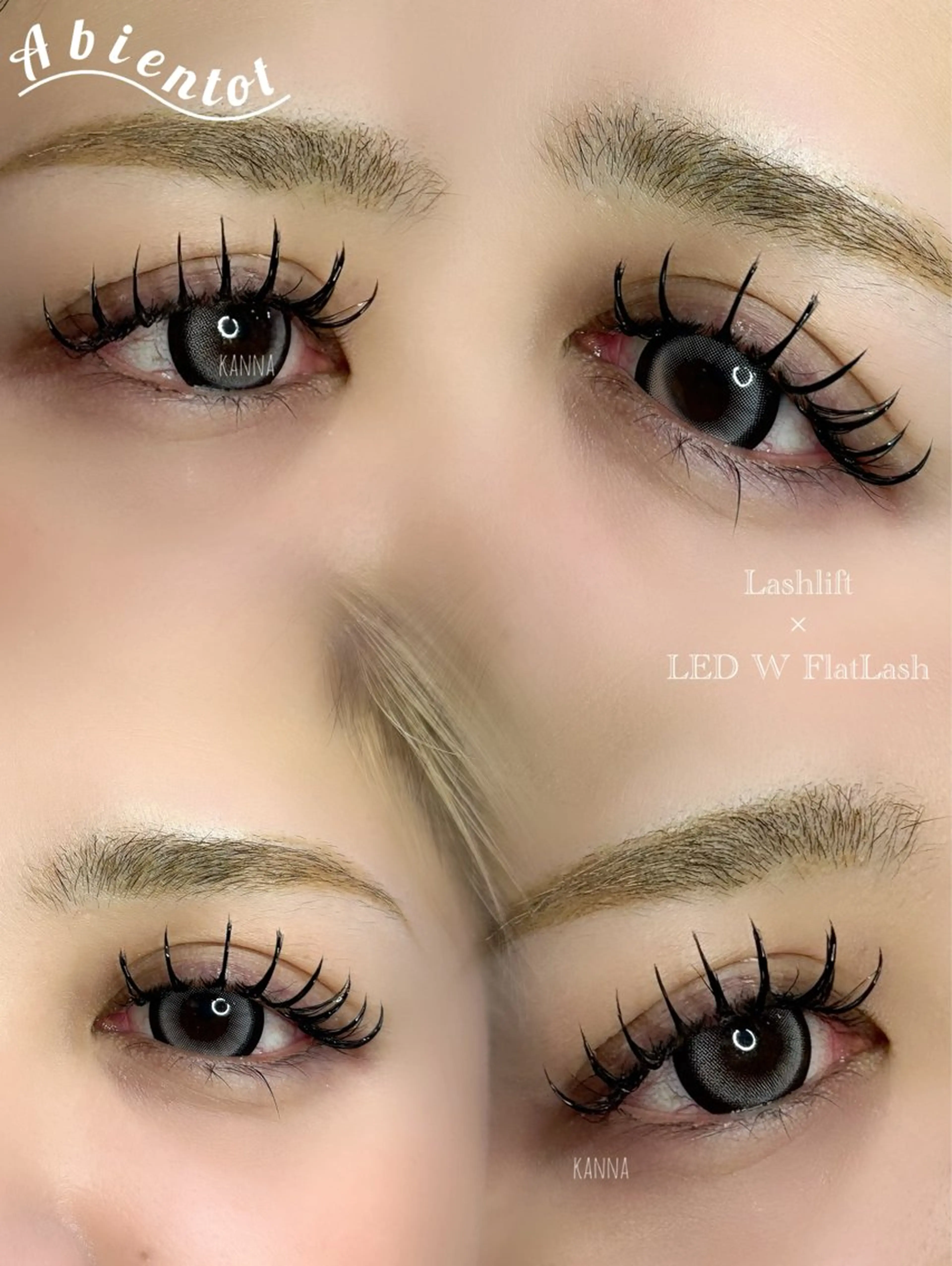 マツエク・マツパ Abientot Kannaのマツエク・マツパデザイン