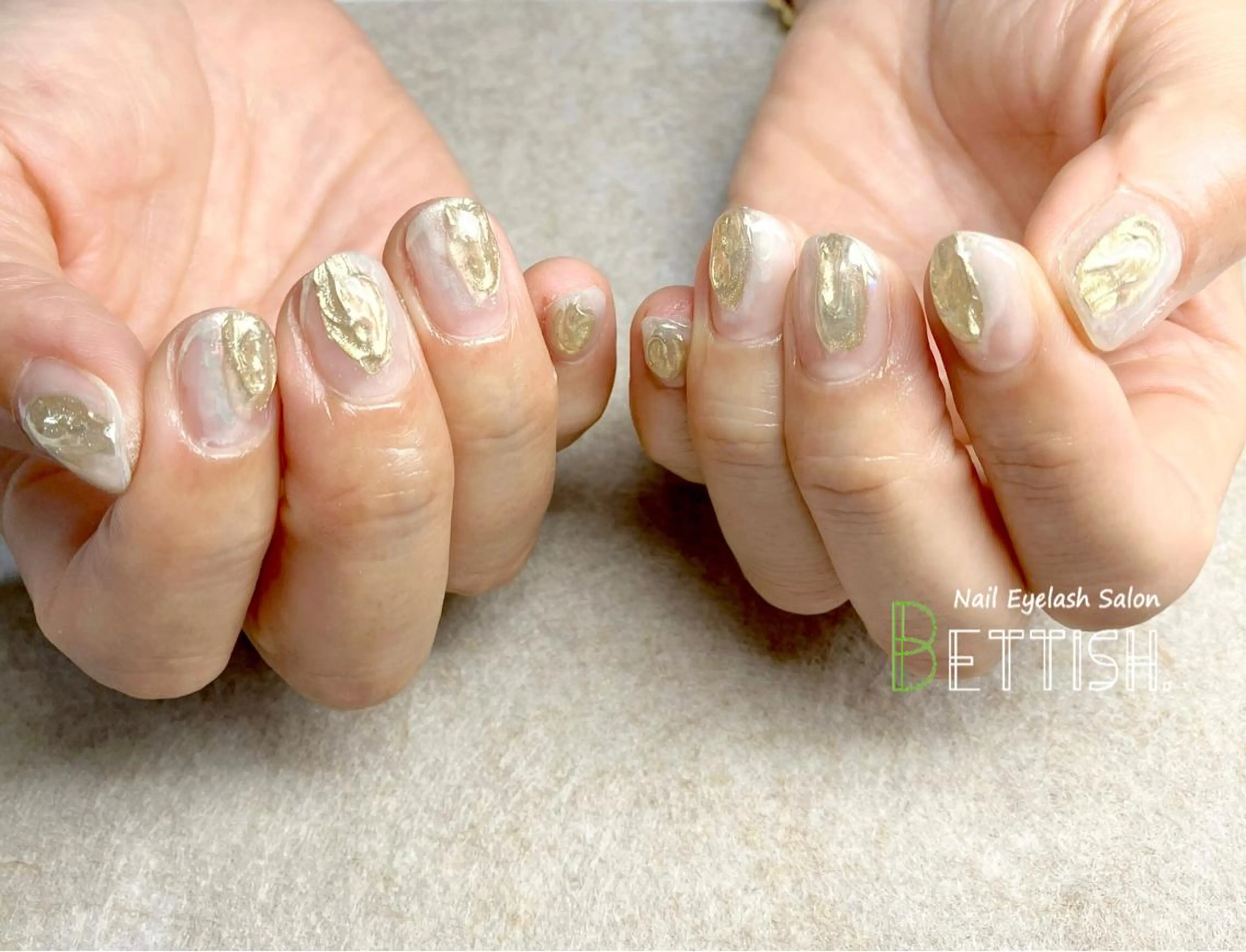 ネイル オーロラネイル キラキラネイル ハンドネイル BETTISH. KUMIKO☺︎︎のネイルデザイン