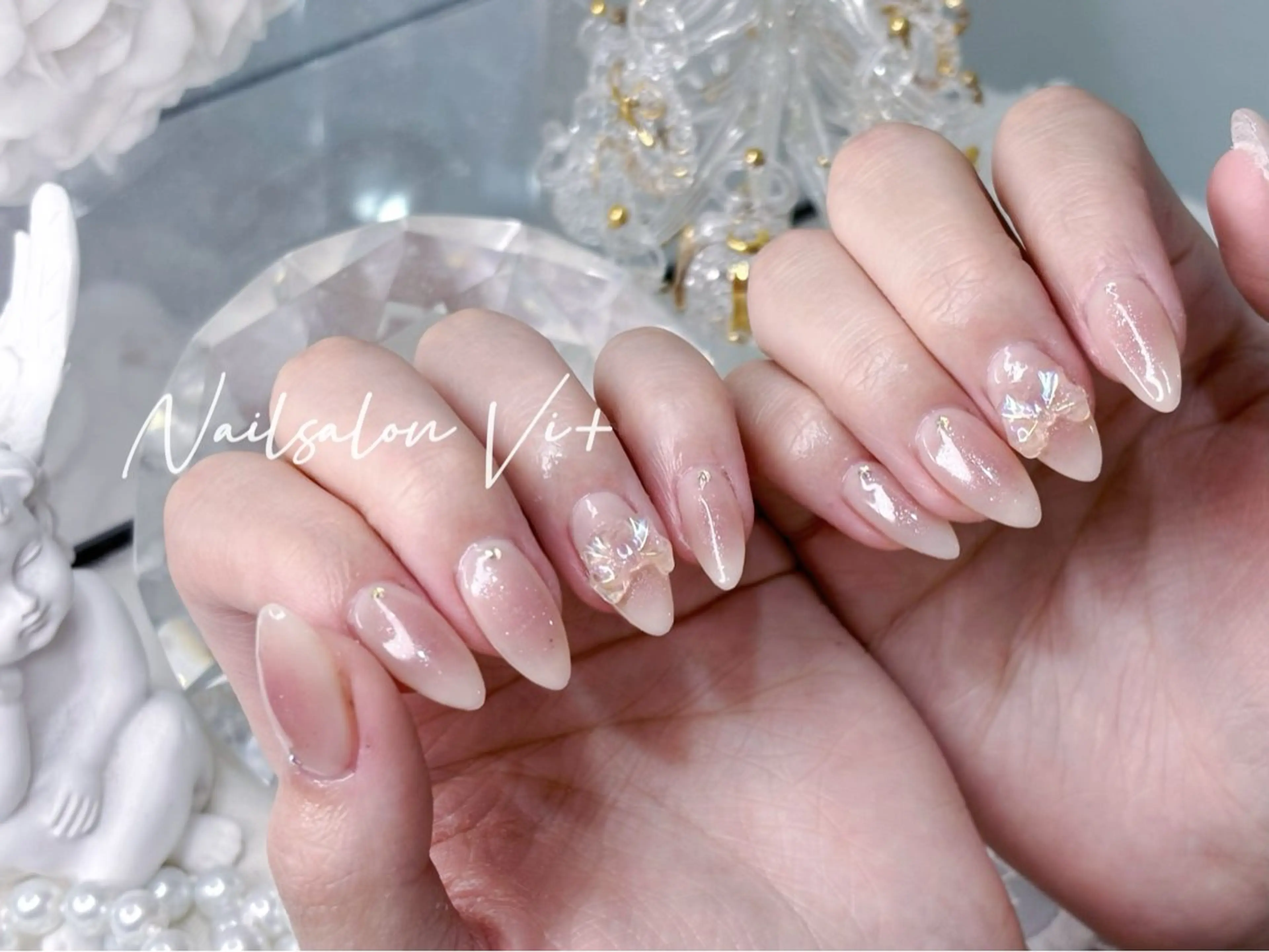 ネイル ハンドネイル Nailsalon Vi+ももか🩷のネイルデザイン