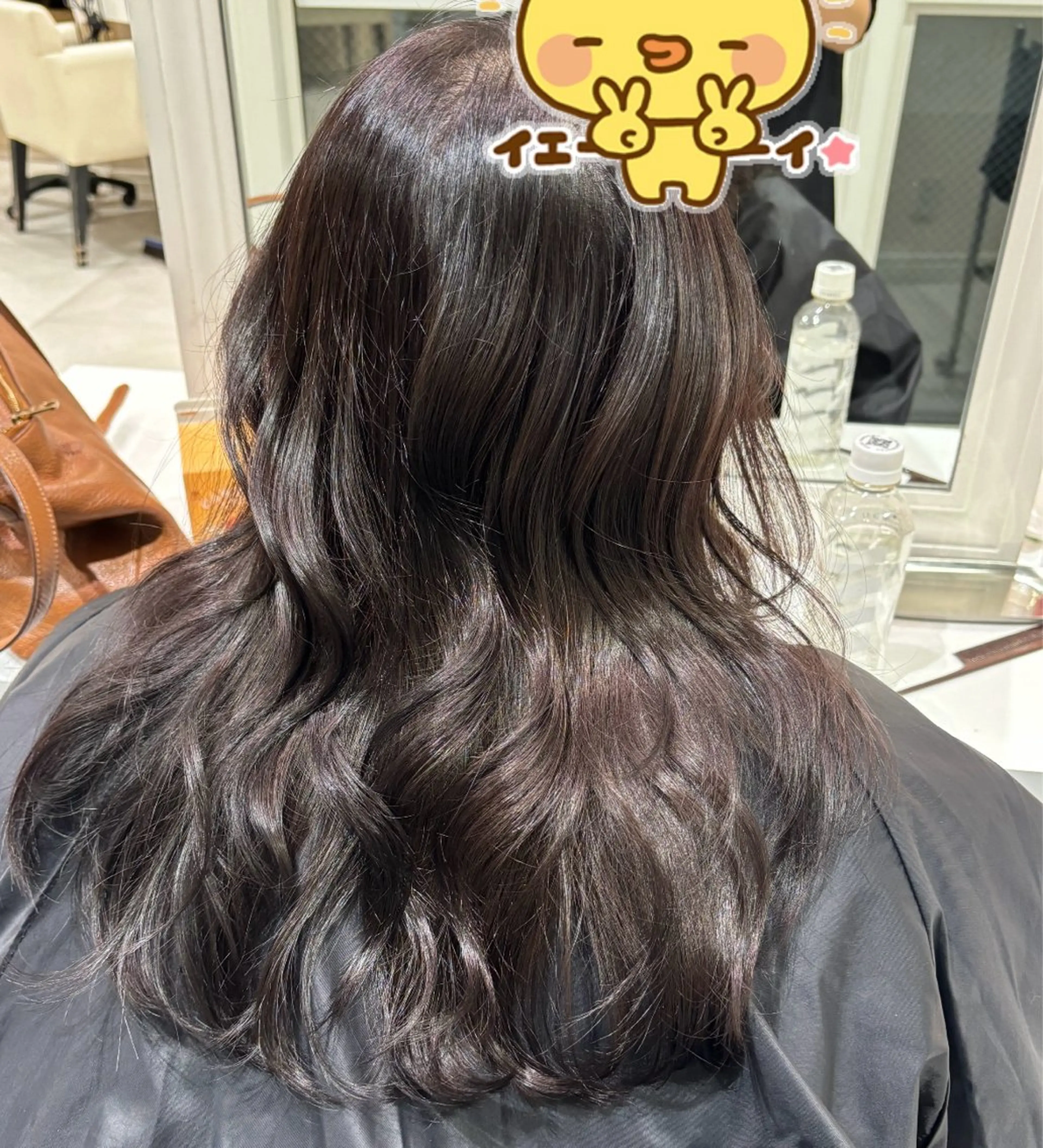 カラー ブラウンカラー パープルブラウン ヘアカラー Les Saisons EX 大宮店所属・間島 叶のヘアスタイル