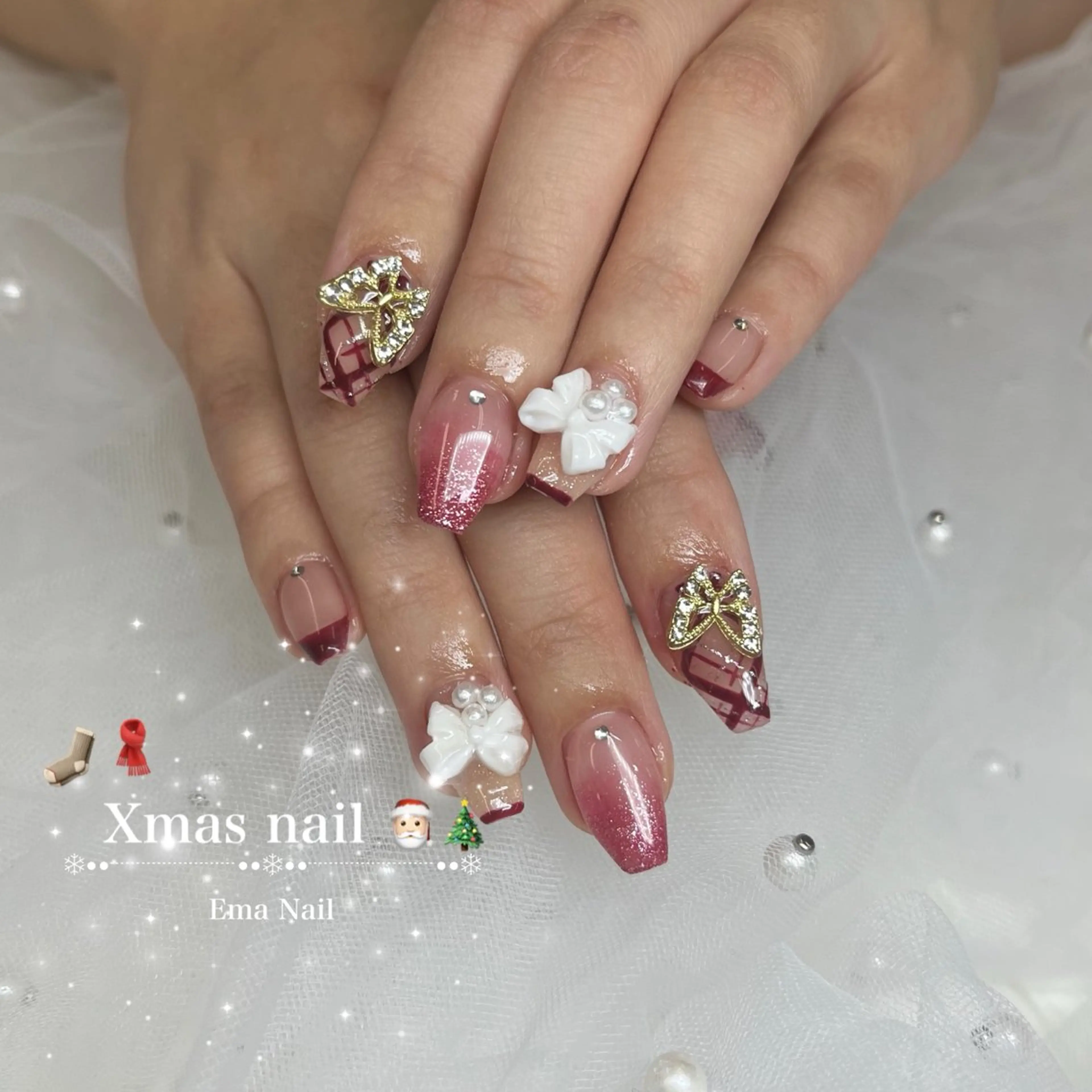 ネイル ハンドネイル Ema nail 枚方店所属・EmaNail枚方店 AYANO🎀💞のネイルデザイン