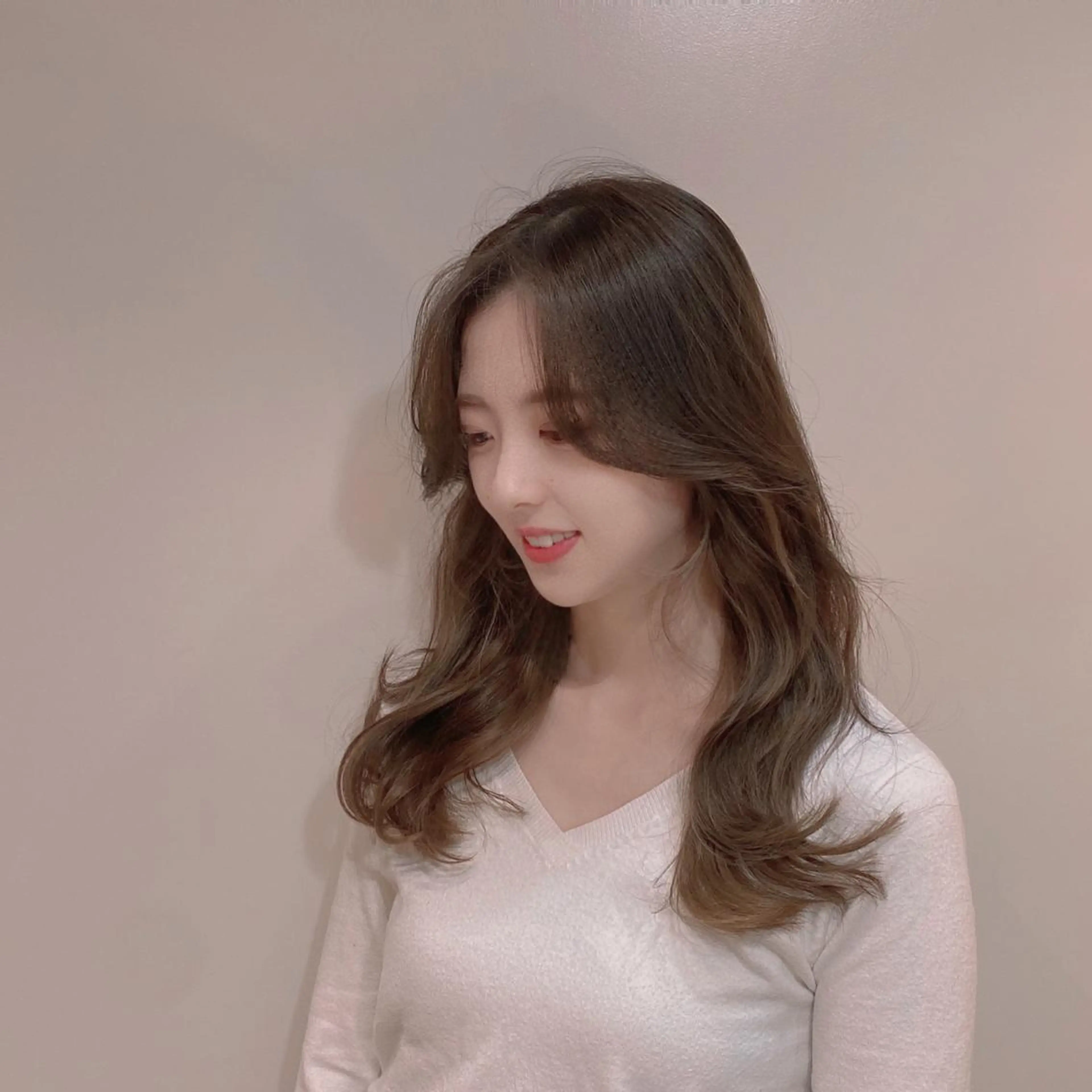 セミロング カット ヘアカラー トリートメント La paix所属・パーソナルカラー lapiax阿部のヘアスタイル