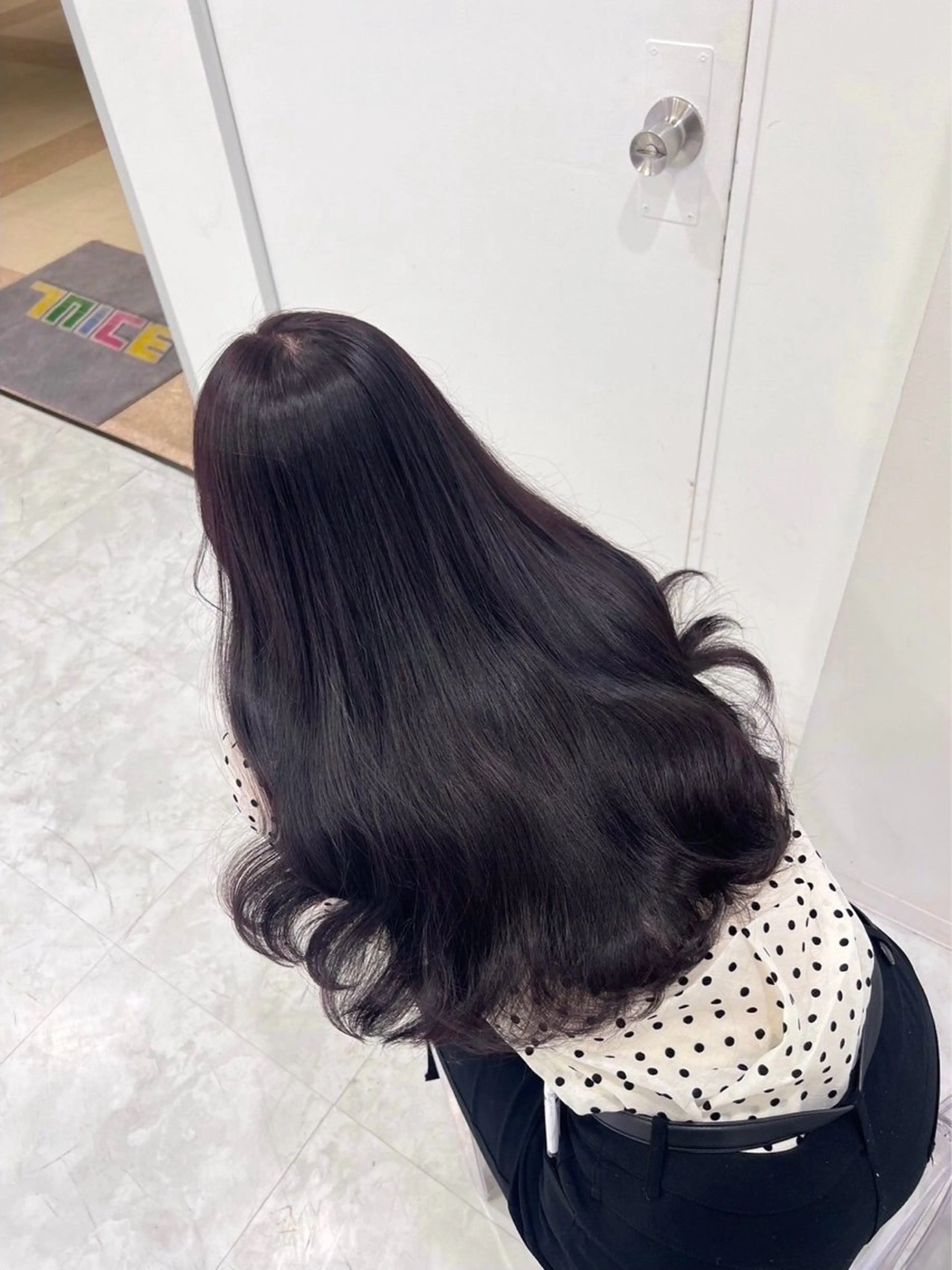 ロング カラー 星川 月菜のヘアスタイル