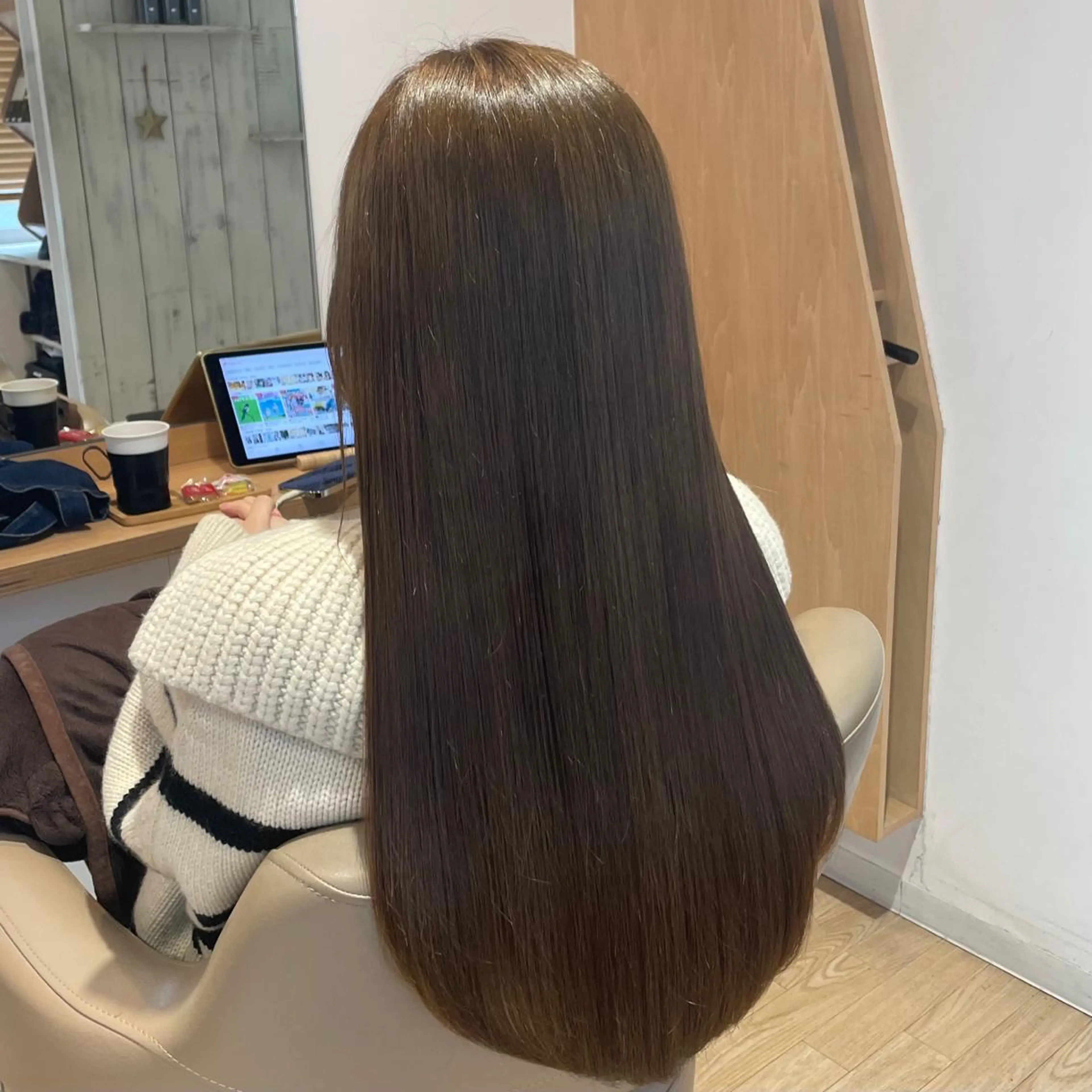 ロング eclart ayaのヘアスタイル