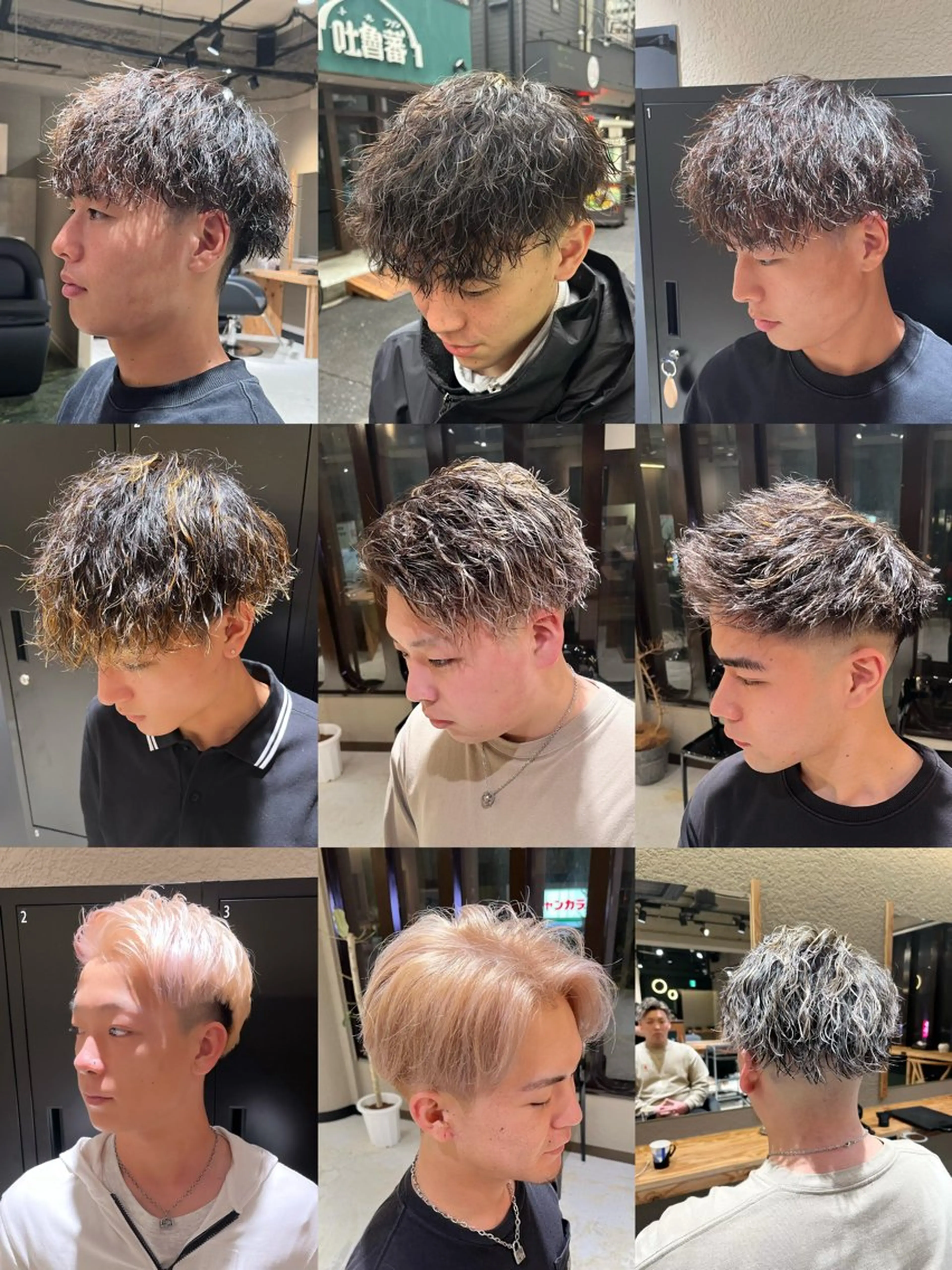メンズ カット ヘアカラー パーマ 🏅EIGHT難波/ 【店長】タモツのヘアスタイル