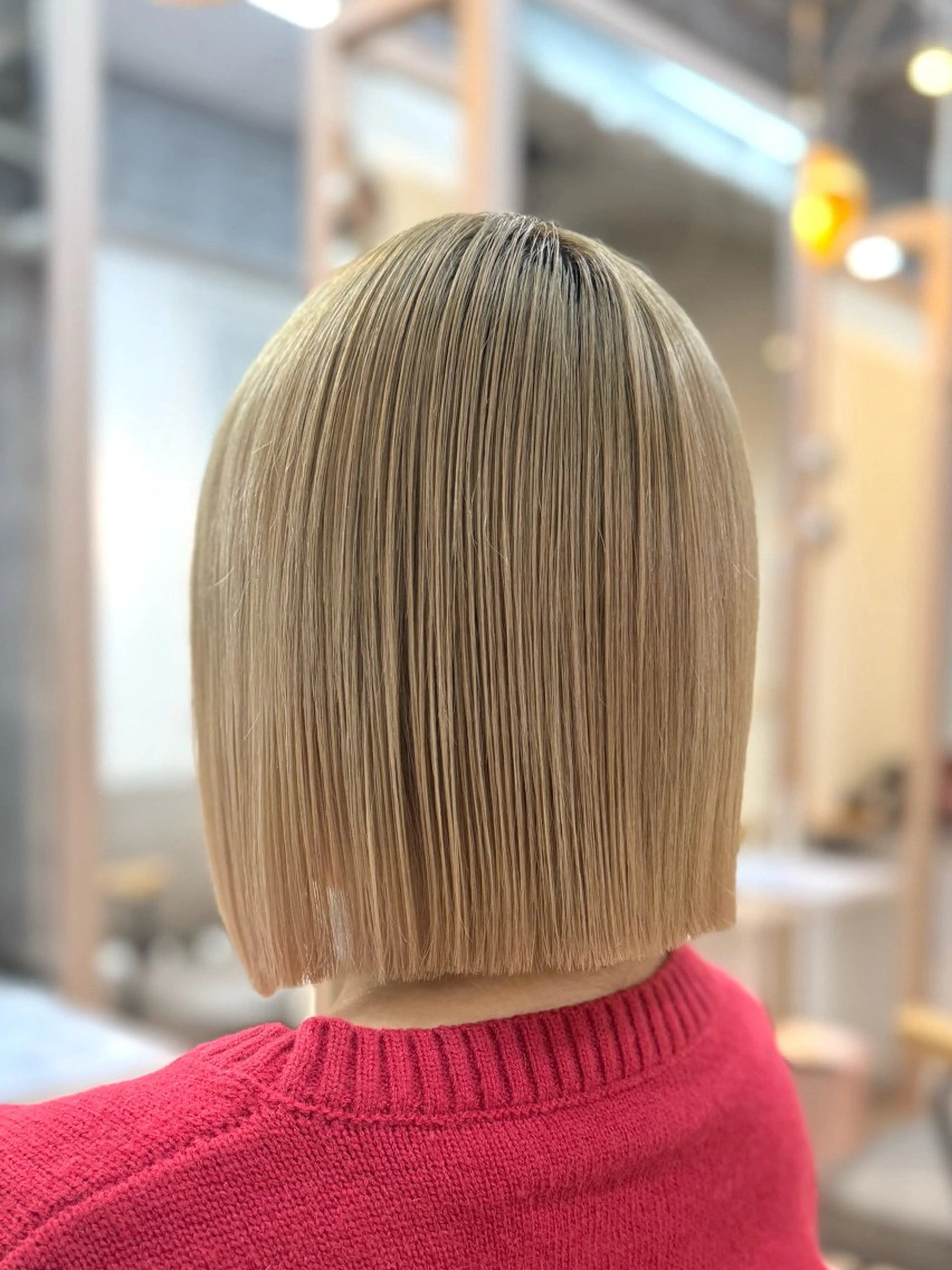 ショート 🩶mana🩶艶髪 /カラーオンカラーのヘアスタイル