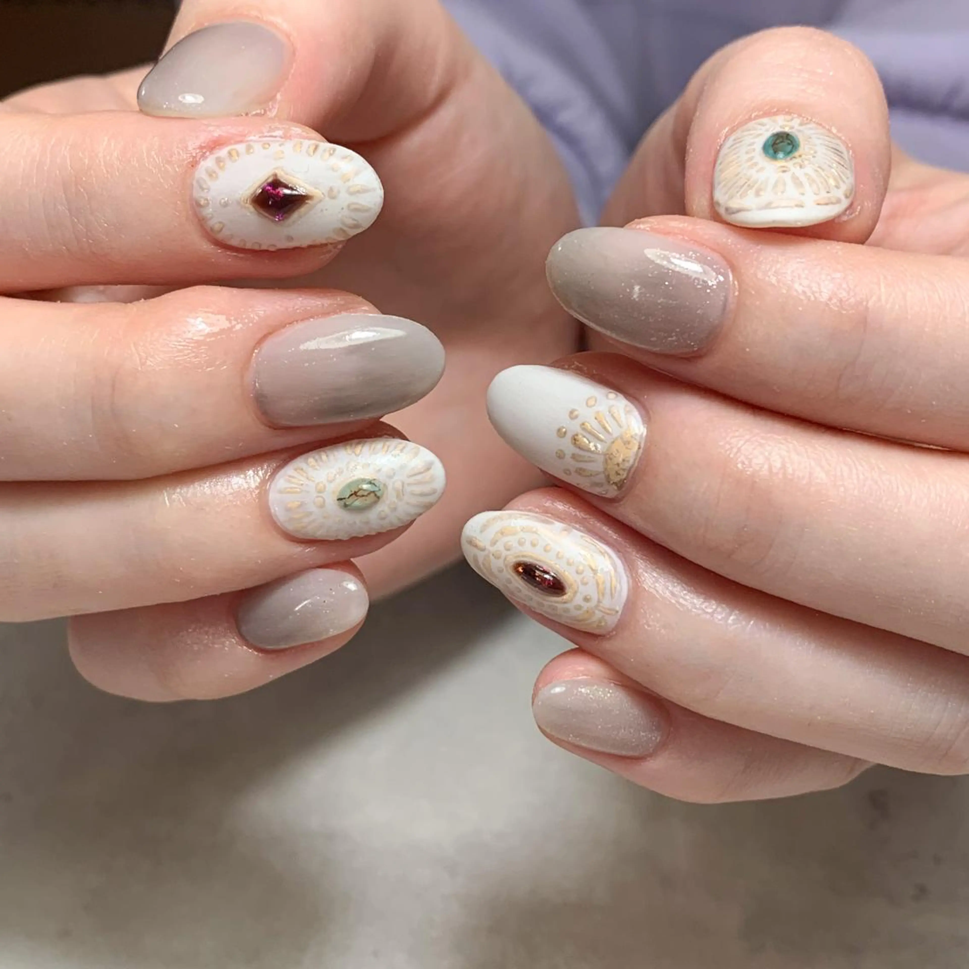 ネイル atelier　FIORITURA所属・FIORITURA aiのネイルデザイン