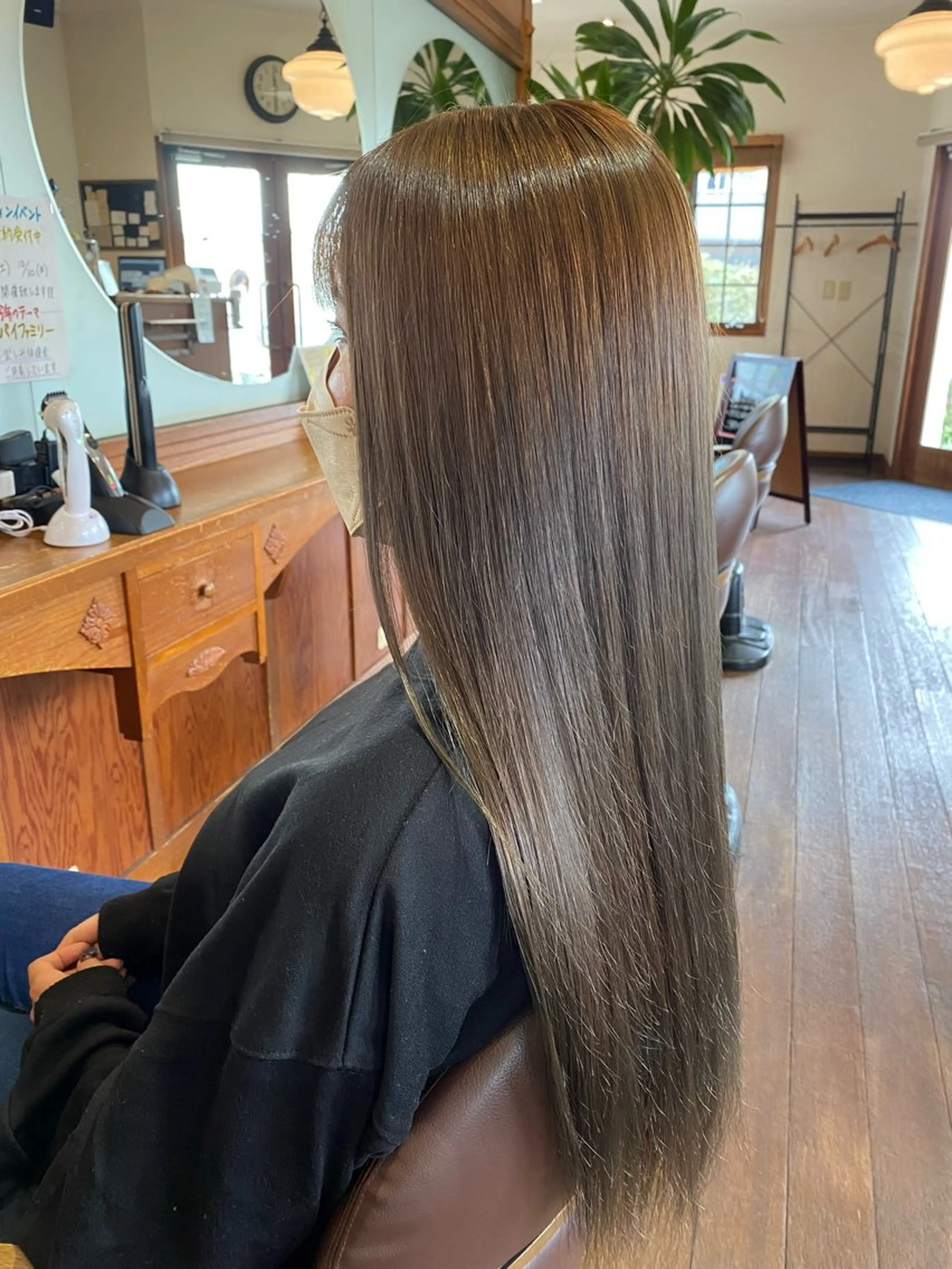 ロング 北川 飛瑶のヘアスタイル