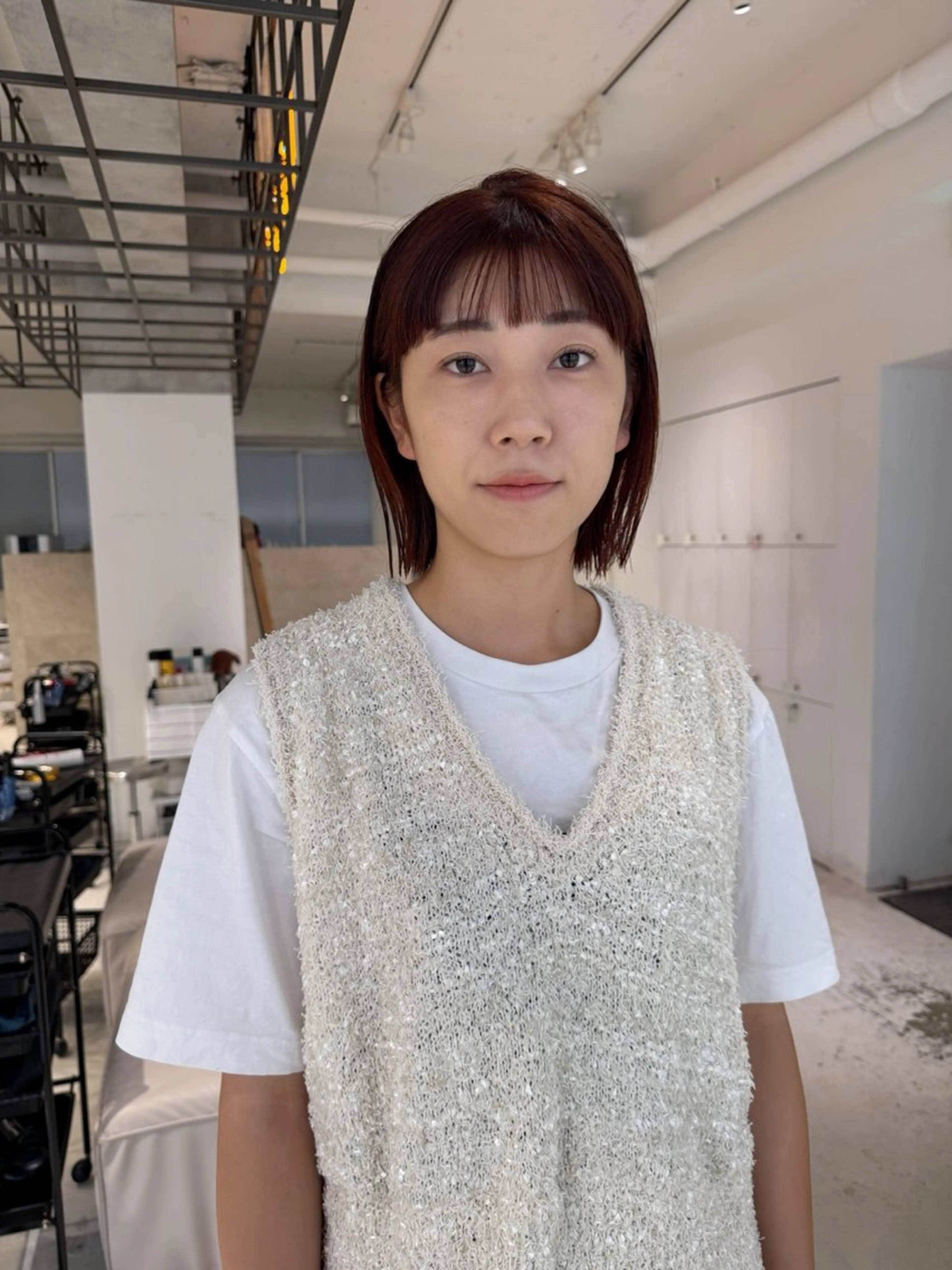 ミディアム カラー ヘアカラー トリートメント ralme/sol 髙橋一哉のヘアスタイル