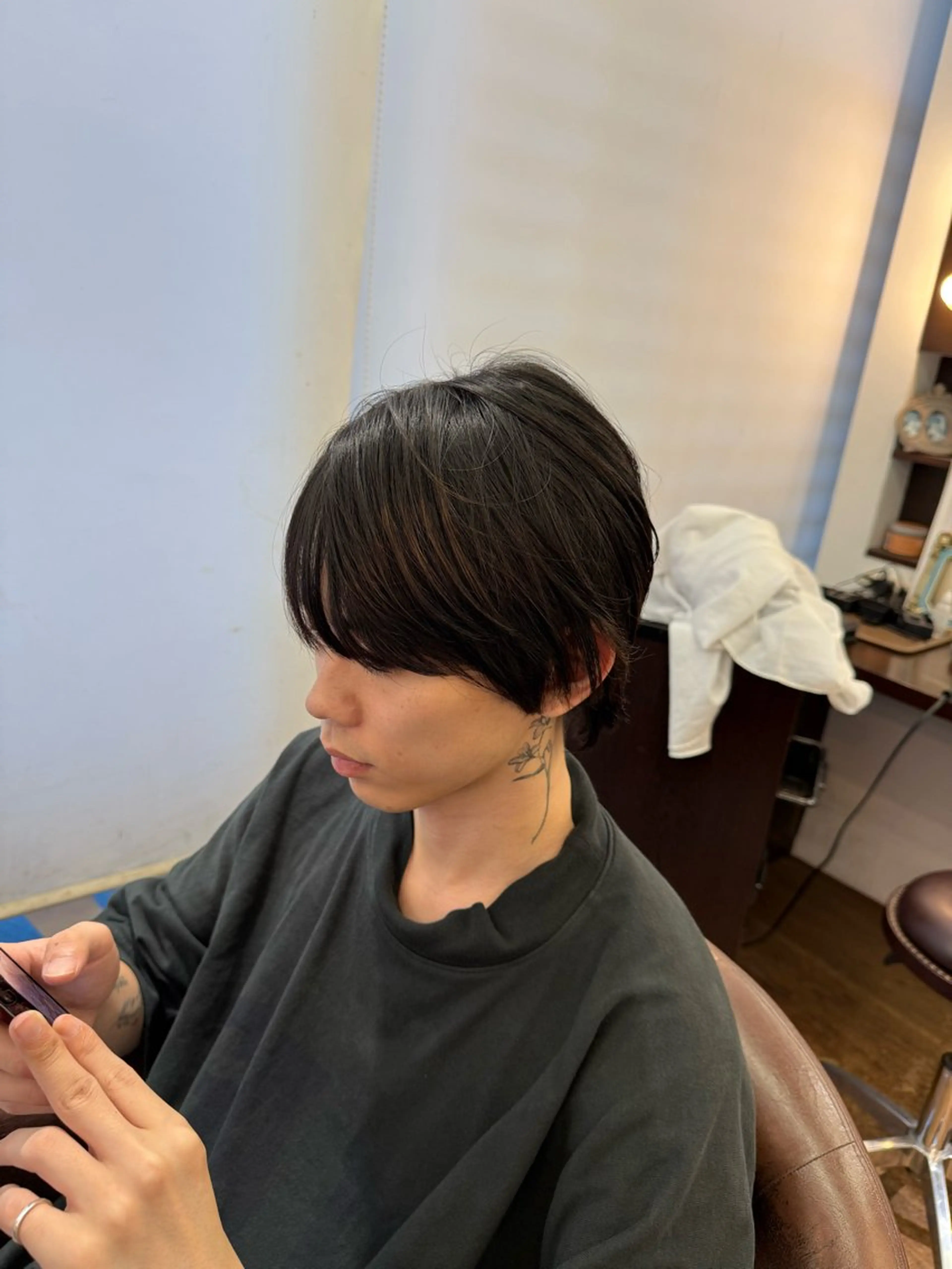 ショート カットモデル/表参道 シオンのヘアスタイル