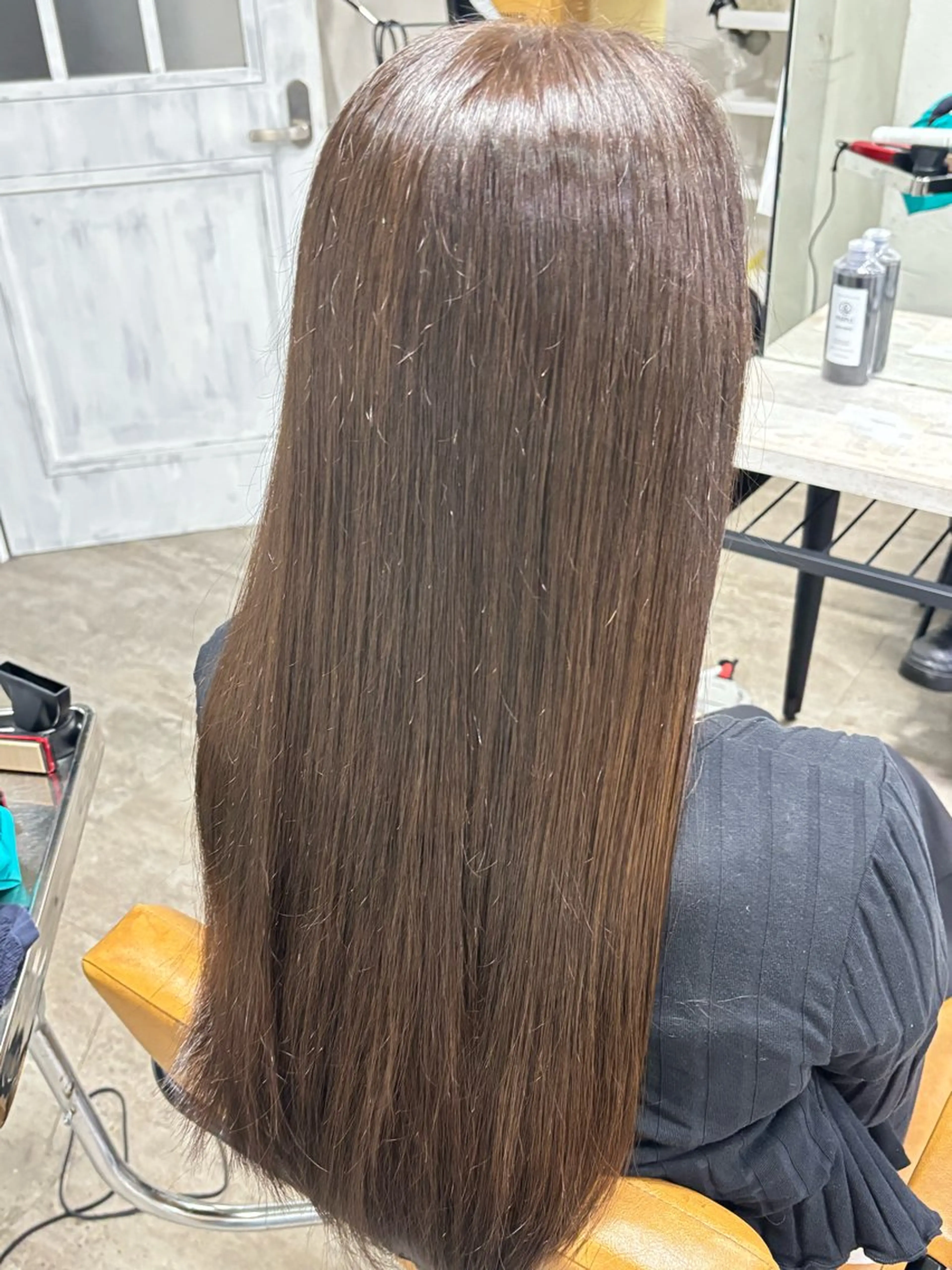 ロング カラー カラーモデル募集 ☘️もえな☘️のヘアスタイル